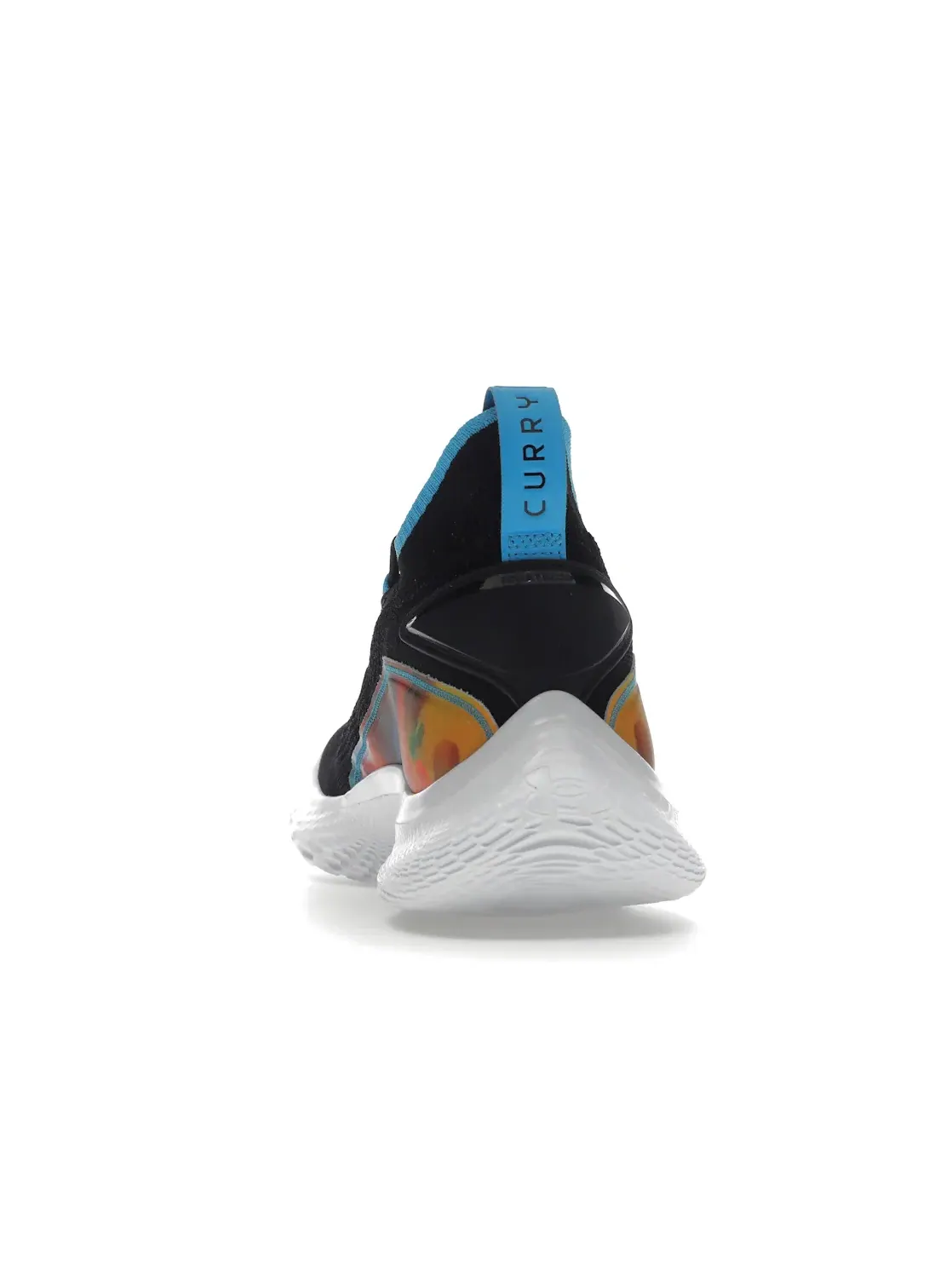 Мужские кроссовки с принтом Under Armour Curry 8 — изображение 4 из 4, черный/белый-белый