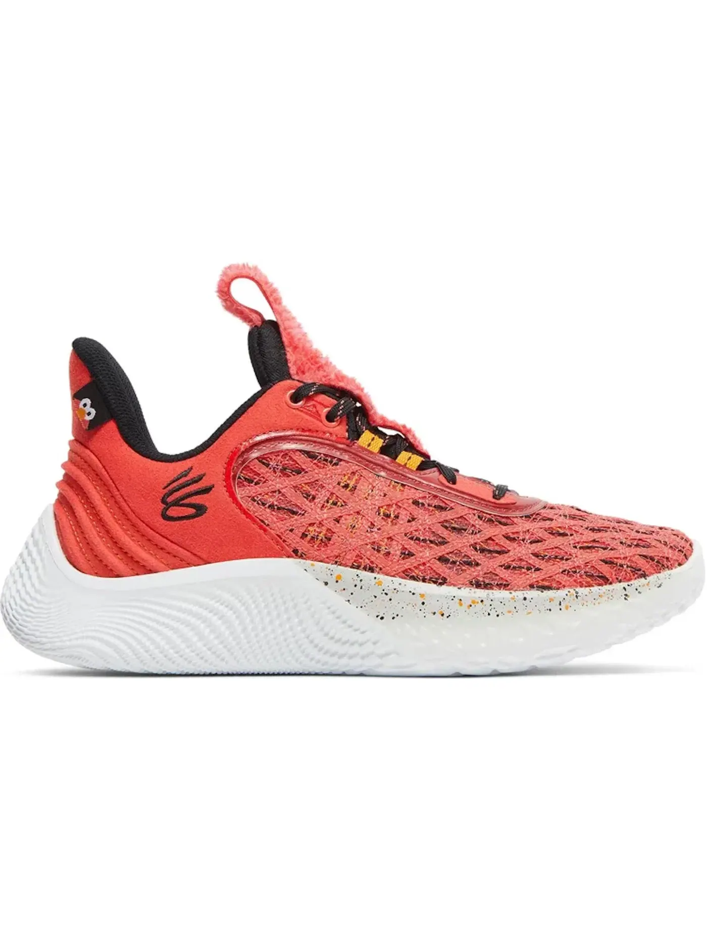 Детские кроссовки для мальчиков производительность Under Armour Curry Flow 9 Sesame Street Elmo — изображение 1 из 1