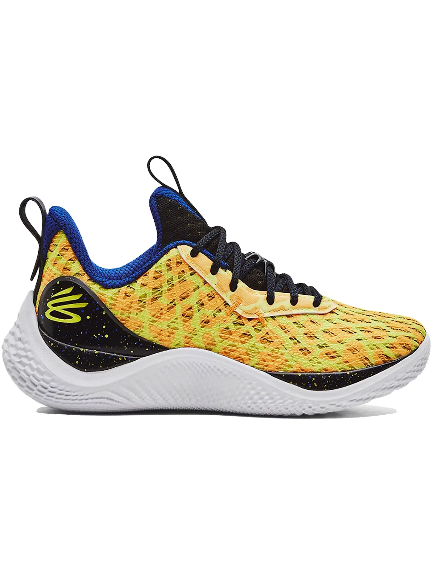 Детские спортивные кроссовки с верхом из сетки Under Armour Curry Flow 10 Double Bang (GS) — изображение 1 из 1