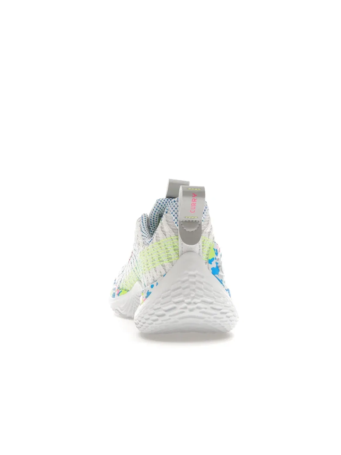 Детские баскетбольные кроссовки с принтом Under Armour Curry 10 Splash Party — изображение 4 из 4, белый/мульти