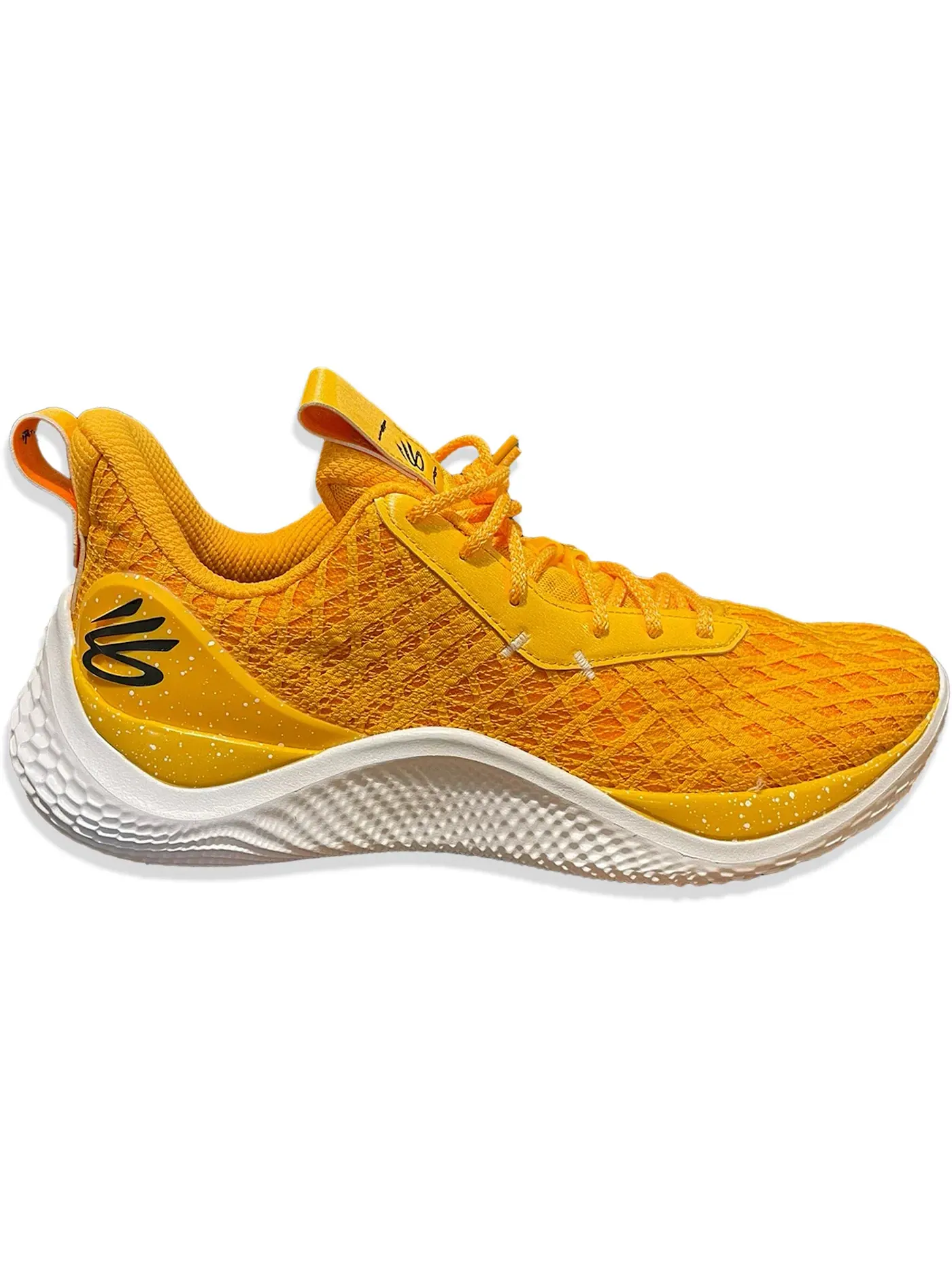 Мужские кроссовки для баскетбола Curry Flow 10 Team Under Armour — изображение 1 из 1, желтый