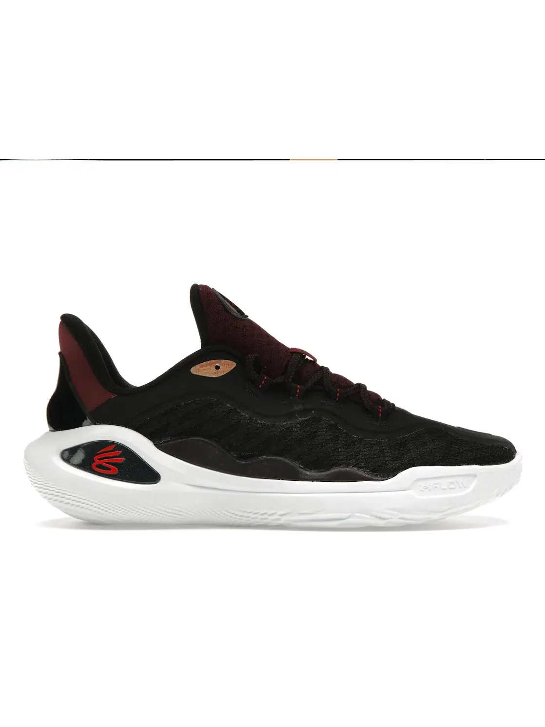 Мужские баскетбольные кроссовки с амортизацией Flow Under Armour Curry 11 — изображение 1 из 4, черный серый красный