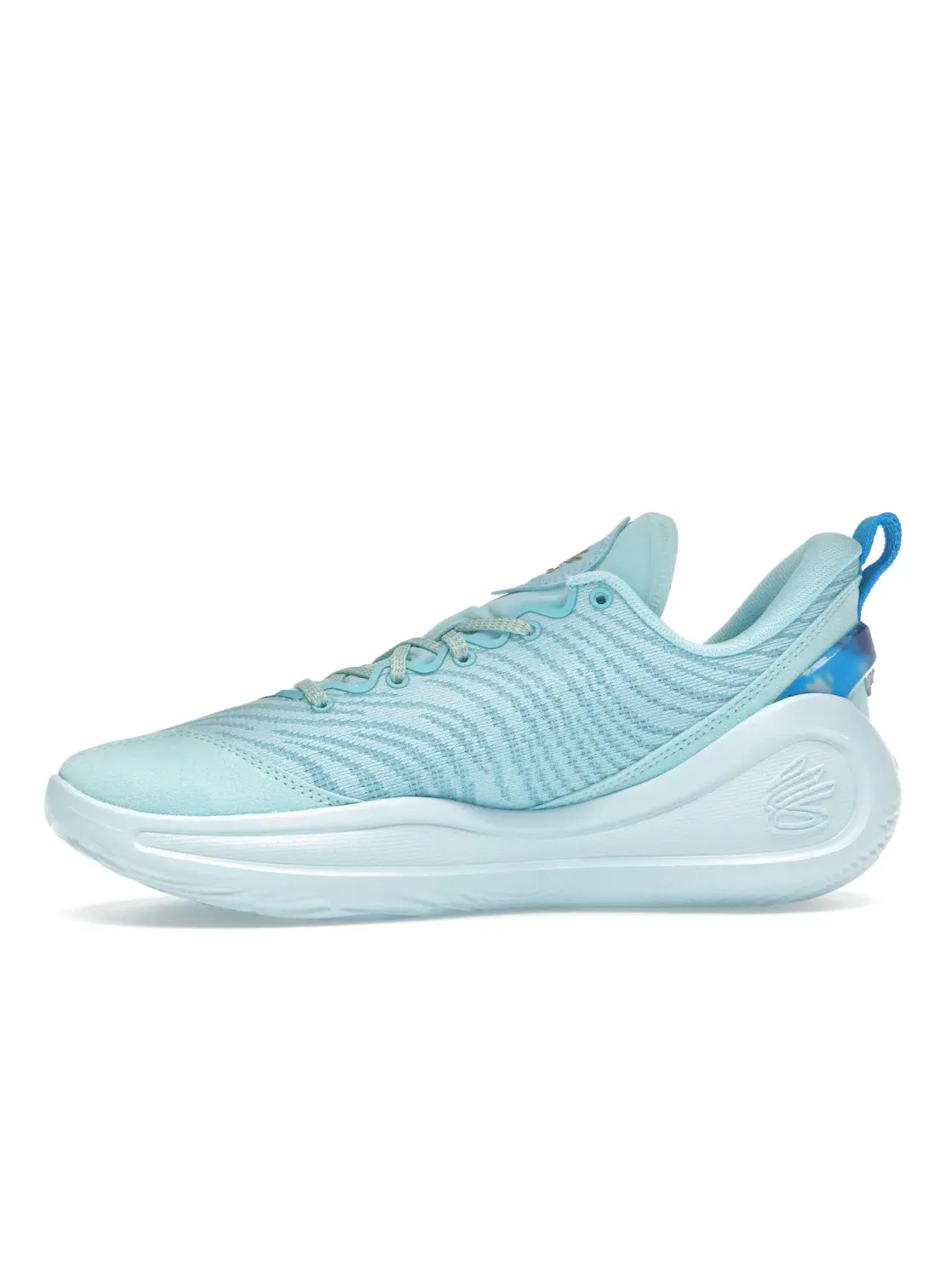 Мужские баскетбольные кроссовки с амортизацией UA Flow Under Armour Curry Flow 12 Pisces — изображение 3 из 4, белый