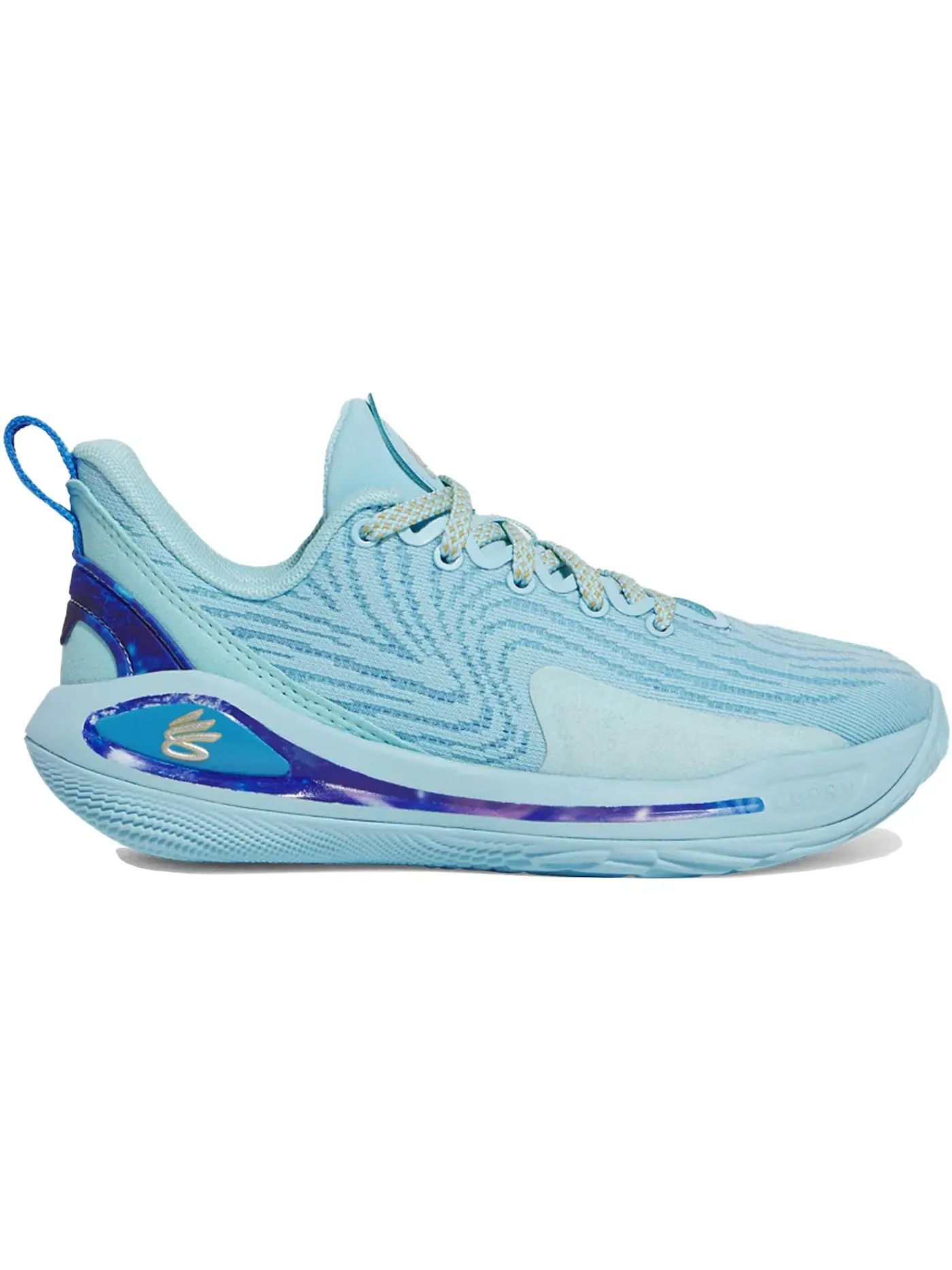 Детские кроссовки для мальчиков с принтом Under Armour Curry Flow 12 — изображение 1 из 1, белый