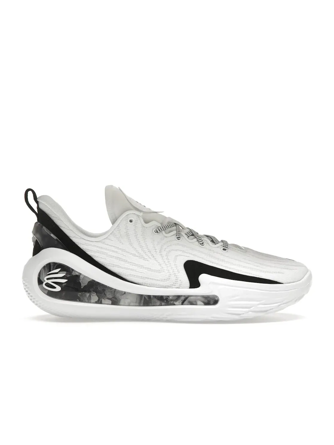 Мужские кроссовки для баскетбола Under Armour Curry Flow 12 — изображение 1 из 4, белый/черный