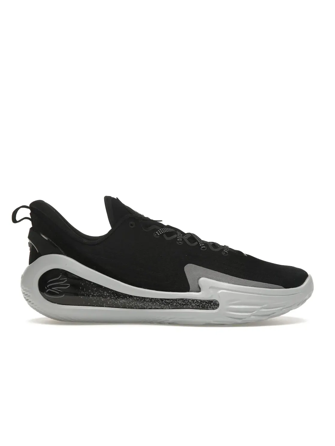 Мужские кроссовки для бега с высокой производительностью Under Armour Curry Flow 12 — изображение 1 из 4, черный/серый