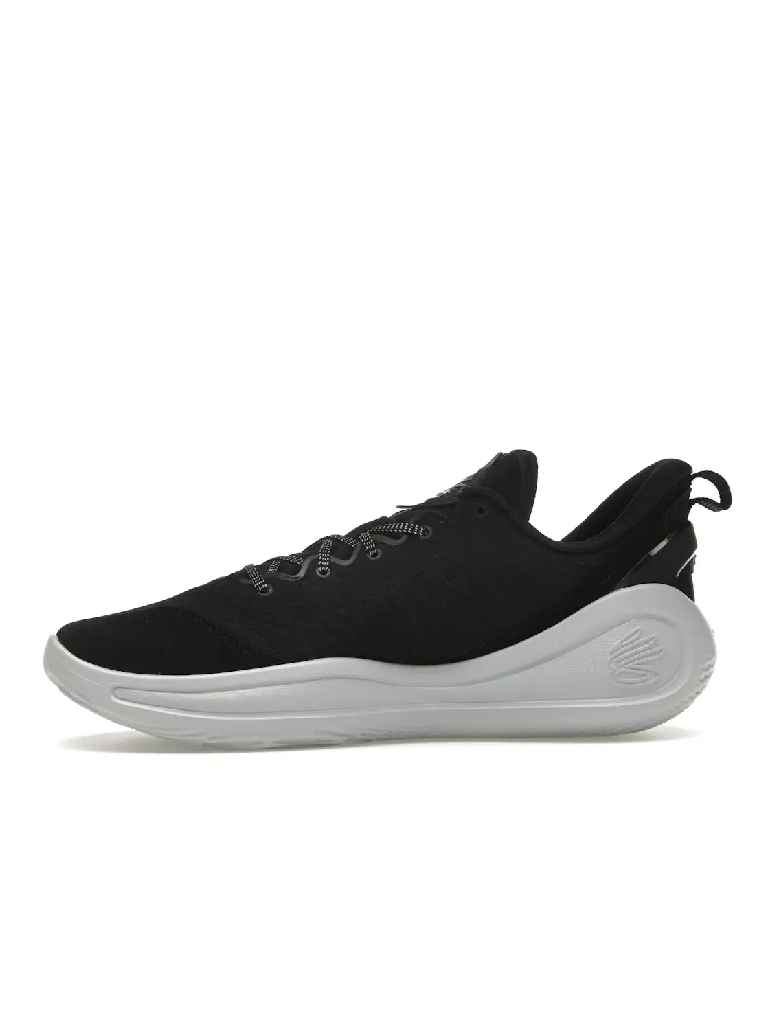 Мужские кроссовки для бега с высокой производительностью Under Armour Curry Flow 12 — изображение 3 из 4, черный/серый