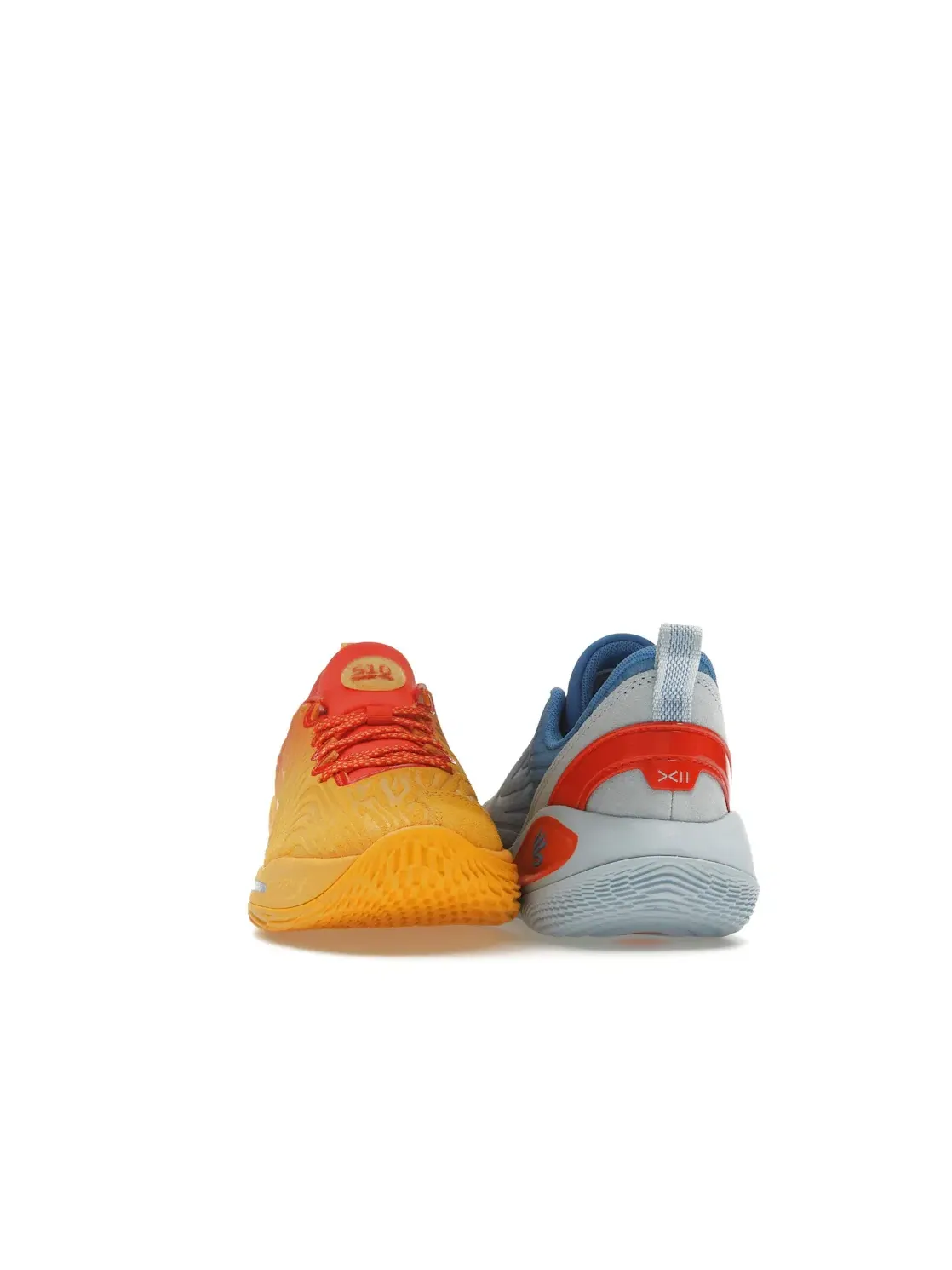 Детские кроссовки для мальчиков с длинным шнурком Under Armour Curry Flow 12 What The Bay — изображение 2 из 4