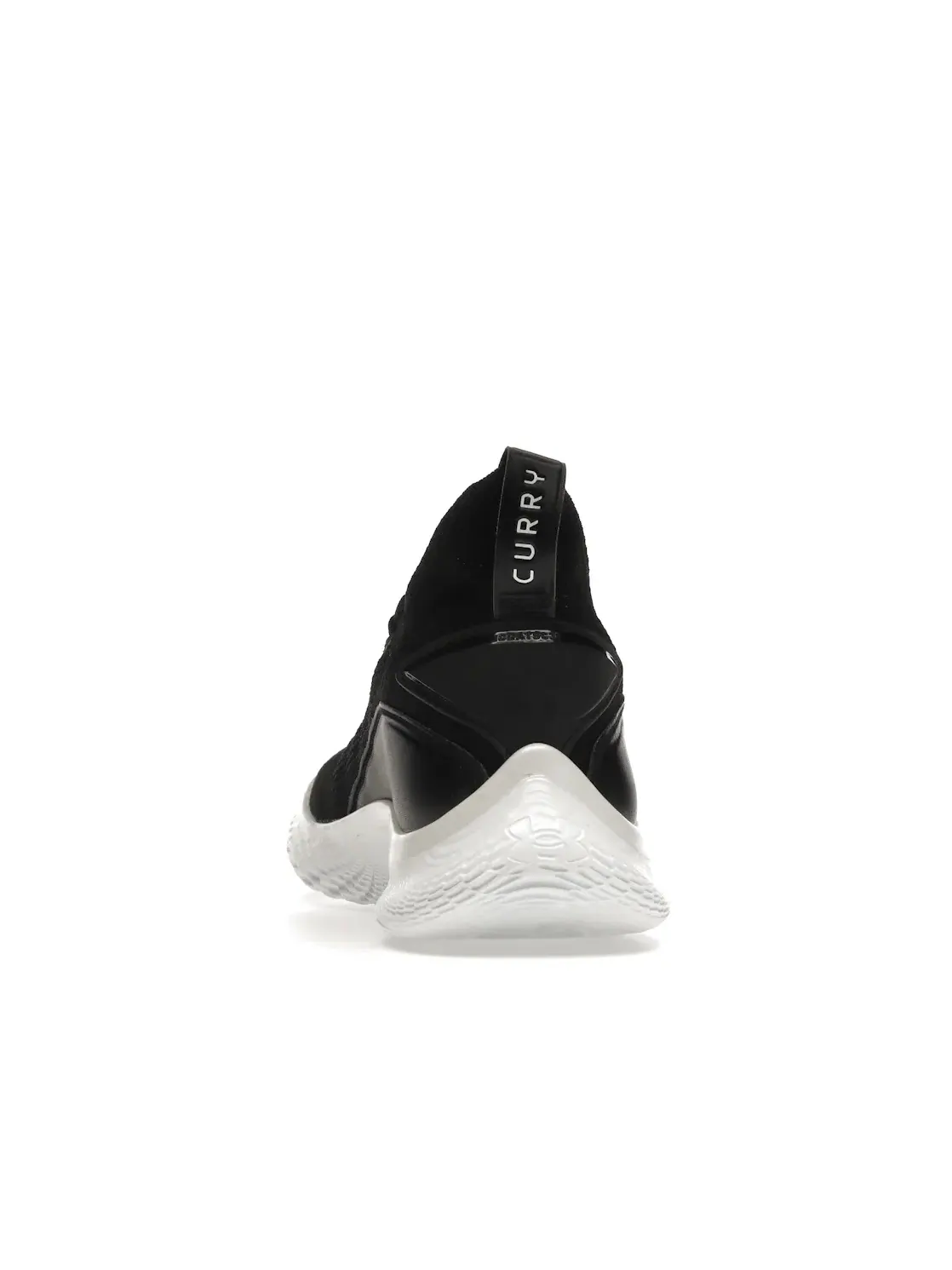 Мужские кроссовки для бега с высоким сцеплением Under Armour Curry Flow 8 — изображение 4 из 4, черный/белый