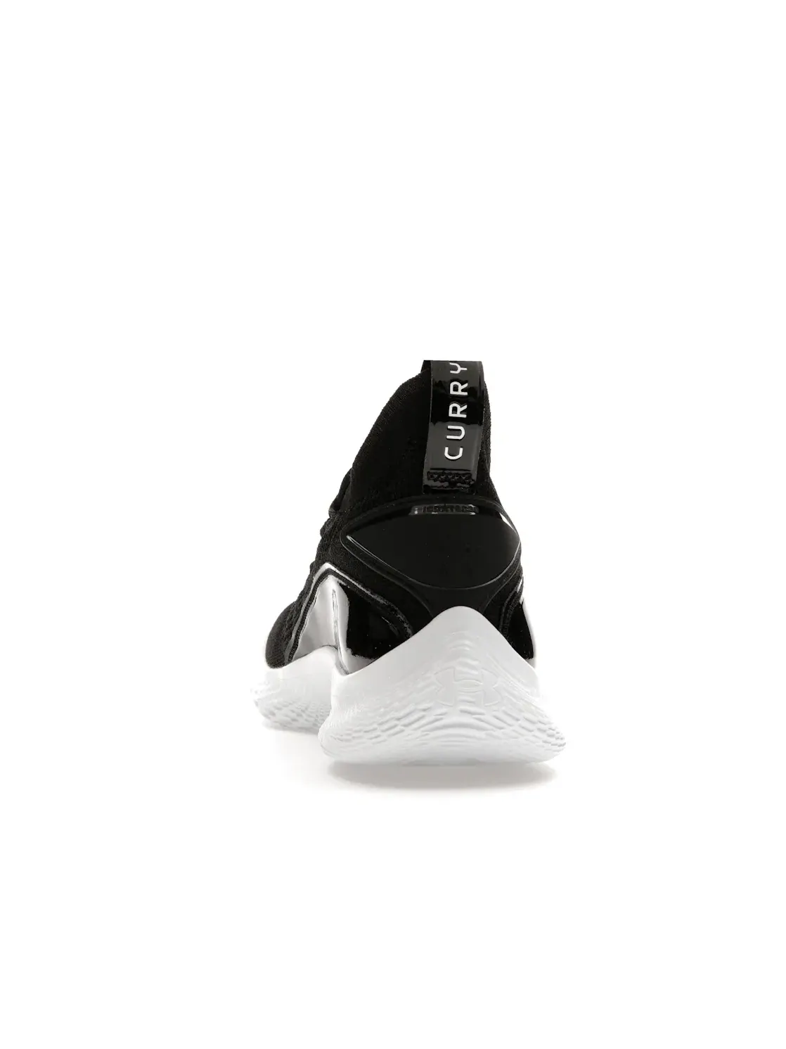 Мужские кроссовки для баскетбола с технологией Flow Under Armour Curry Flow 8 NM — изображение 4 из 4, черный/белый