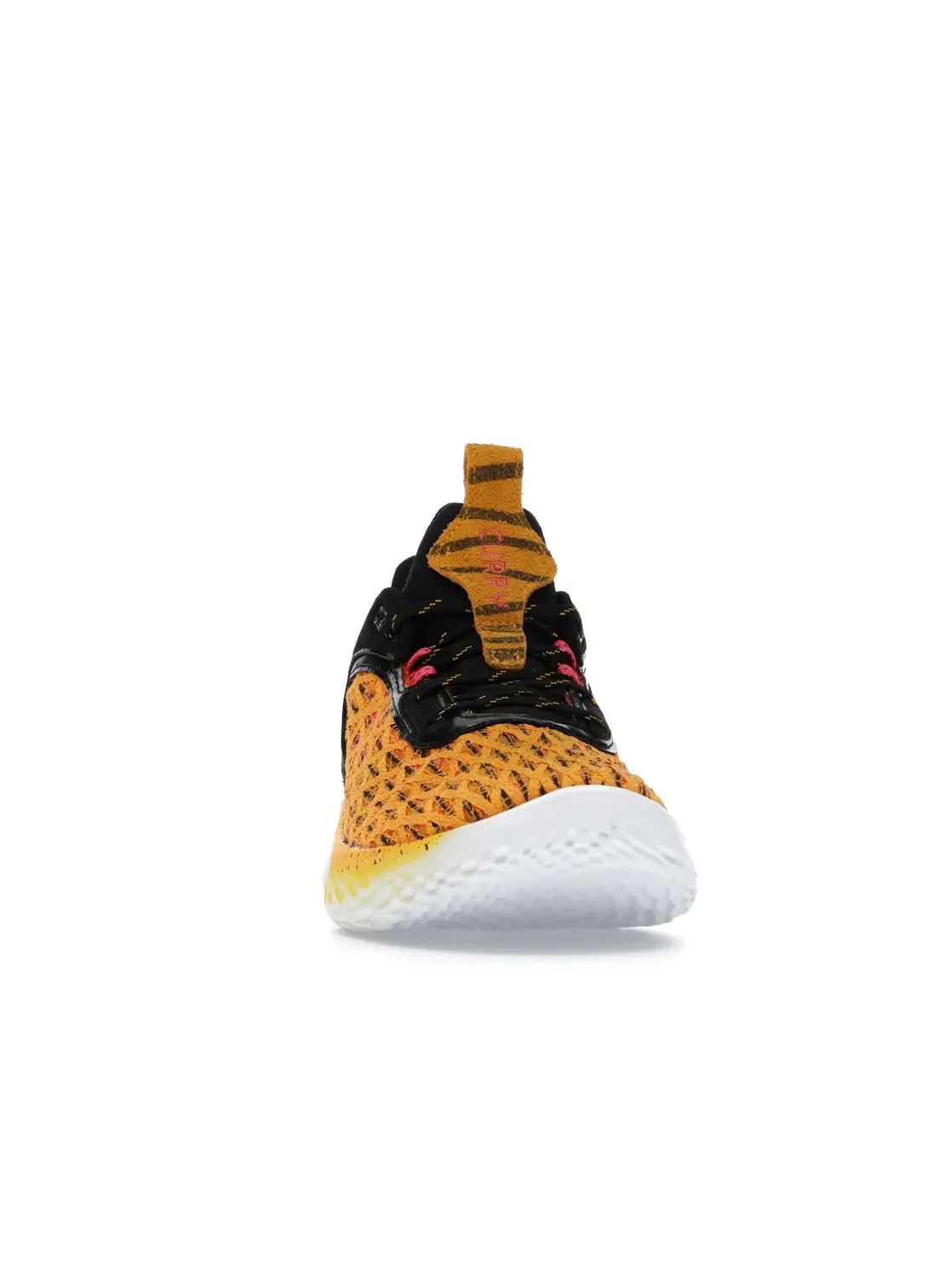 Мужские кроссовки для бега с принтом Under Armour Curry Flow 9 — изображение 2 из 4, черный/желтый