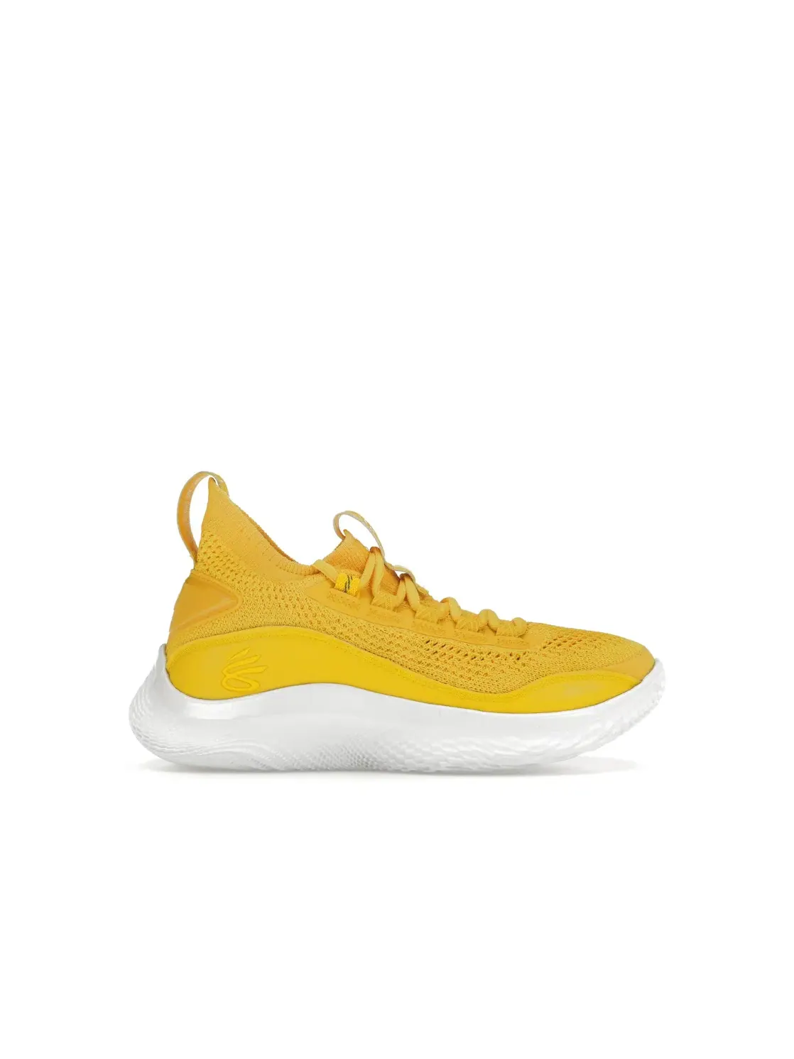 Детские кроссовки для баскетбола Under Armour Curry Flow 8 — изображение 1 из 4, желтый/белый/желтый