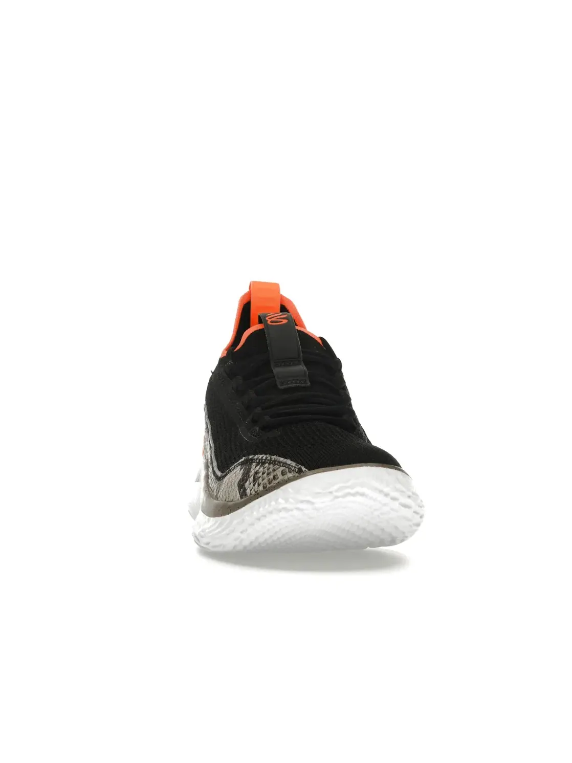 Мужские кроссовки для бега Curry Flow 8 Under Armour — изображение 2 из 4, черный/белый