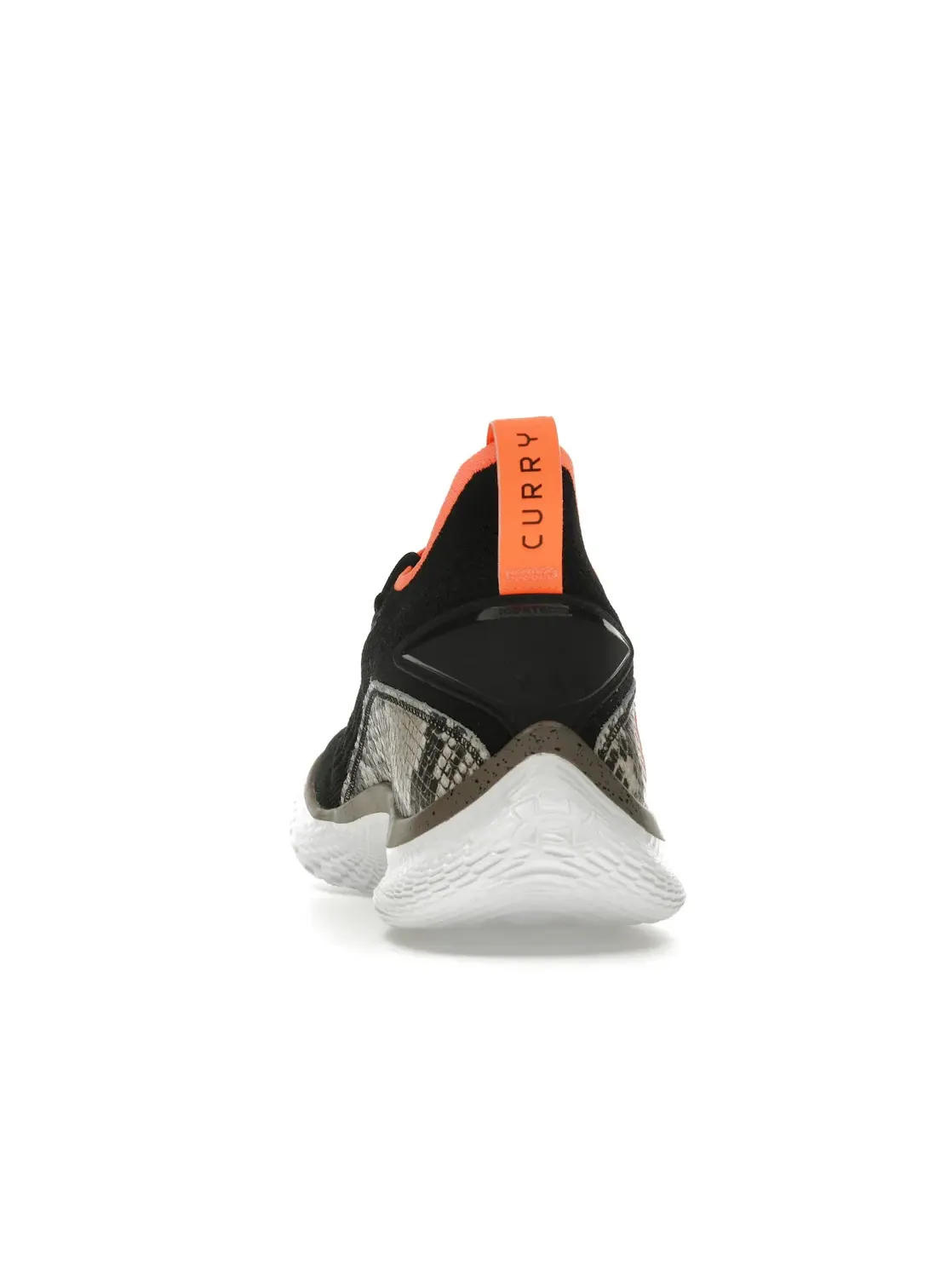 Мужские кроссовки для бега Curry Flow 8 Under Armour — изображение 4 из 4, черный/белый