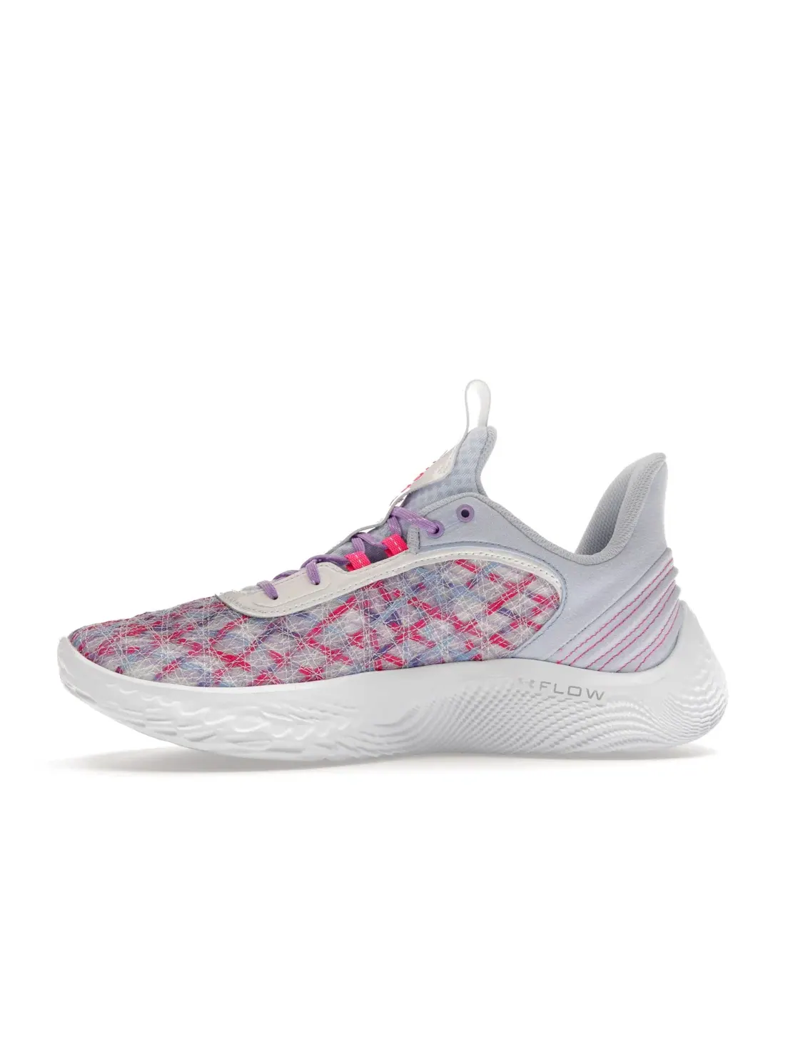 Мужские кроссовки для баскетбола с технологией UA Flow Under Armour Curry Flow 9 For the W — изображение 3 из 4, синий//белый