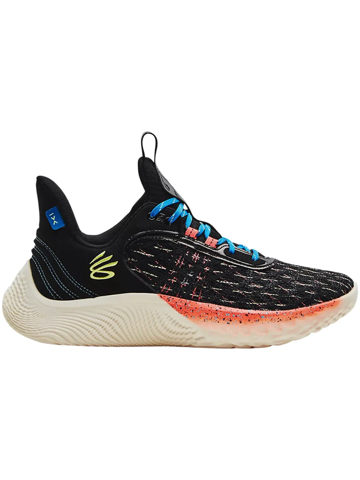 Кроссовки для бега с технологией Flow Curry Flow 9 Under Armour — изображение 1 из 1, черный