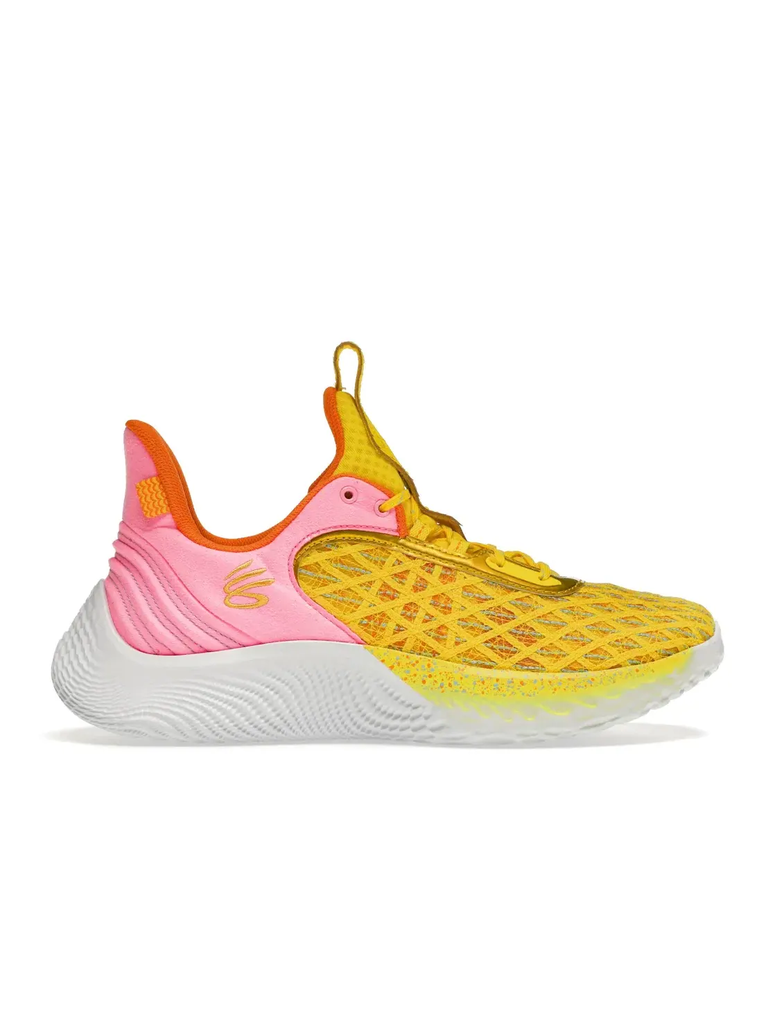 Мужские кроссовки с принтом Under Armour Curry Flow 9 Sesame Street Big Bird — изображение 1 из 4