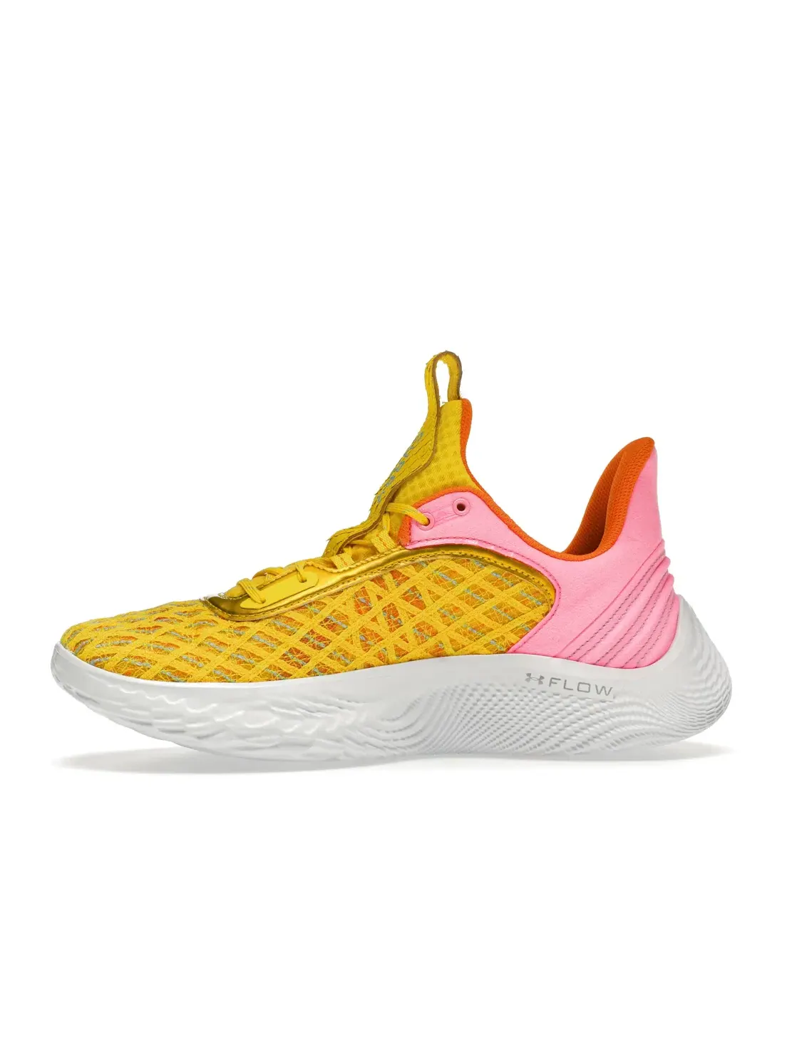 Мужские кроссовки с принтом Under Armour Curry Flow 9 Sesame Street Big Bird — изображение 3 из 4