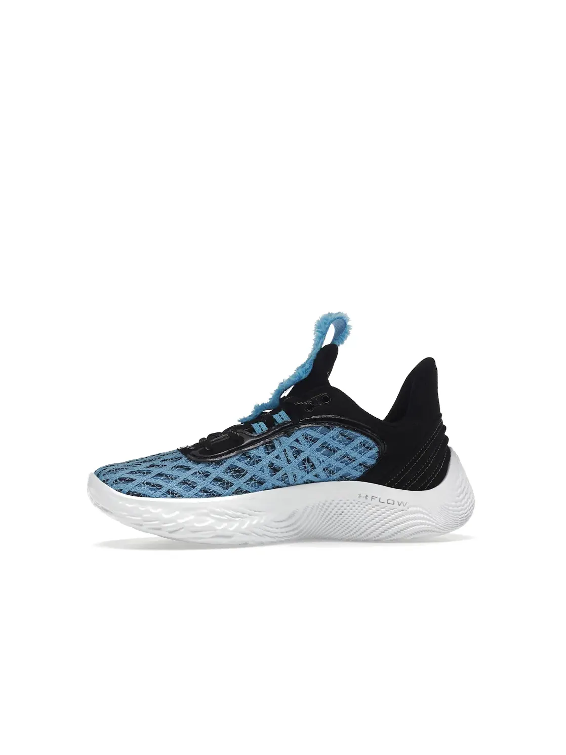 Детские кроссовки для баскетбола с принтом Under Armour Curry Flow 9 Sesame Street Cookie Monster (GS) — изображение 3 из 4