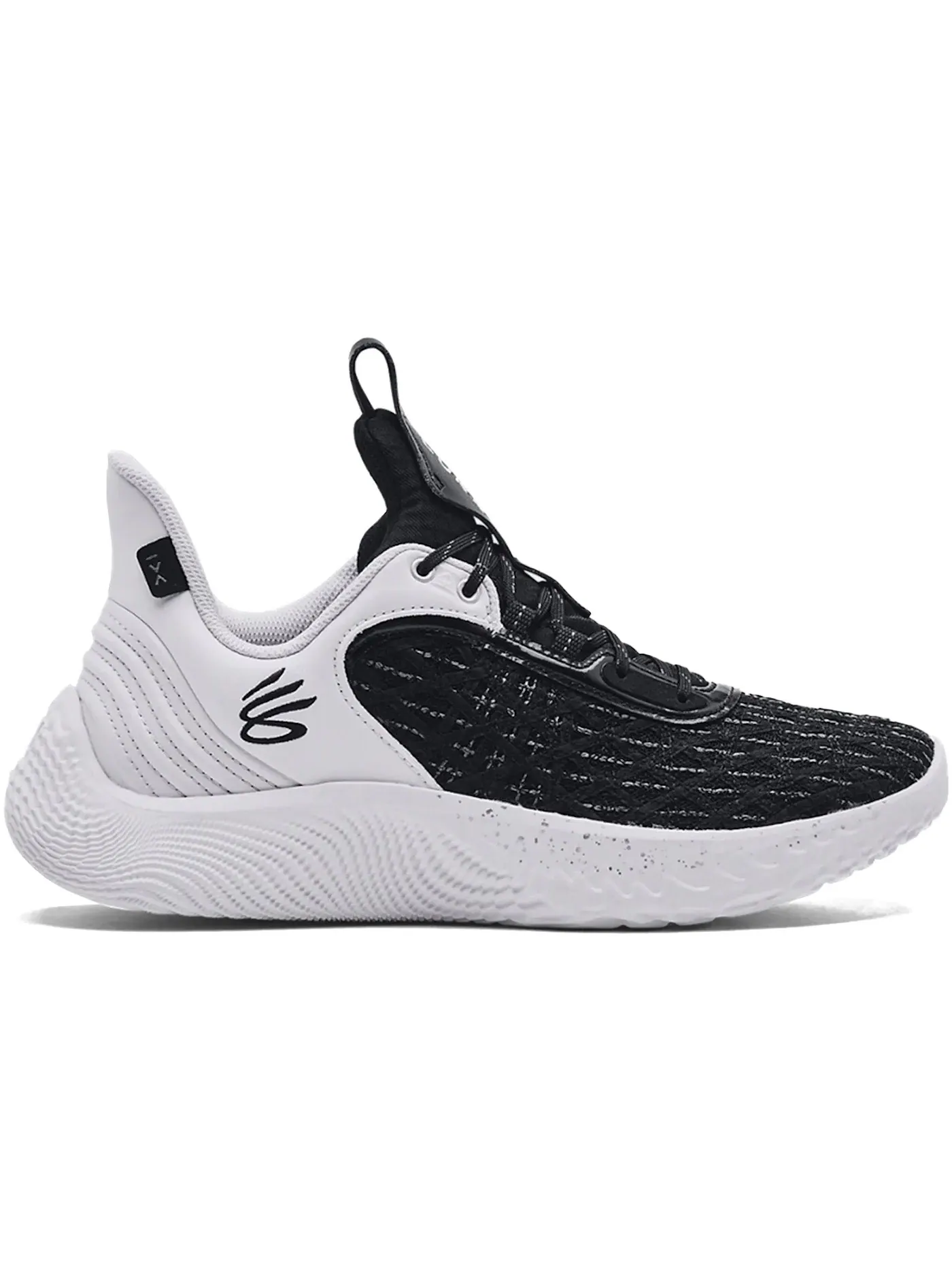 Мужские кроссовки для баскетбола Under Armour Curry Flow 9 TB — изображение 1 из 1, белый/черный