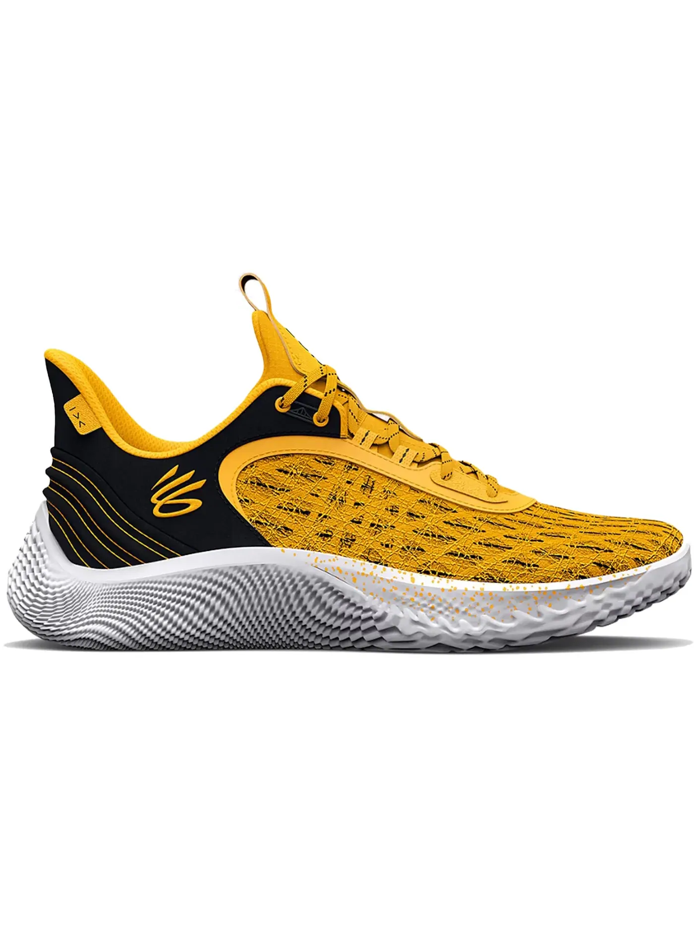 Мужские кроссовки для баскетбола Under Armour Curry Flow 9 TB — изображение 1 из 1, золотистый белый