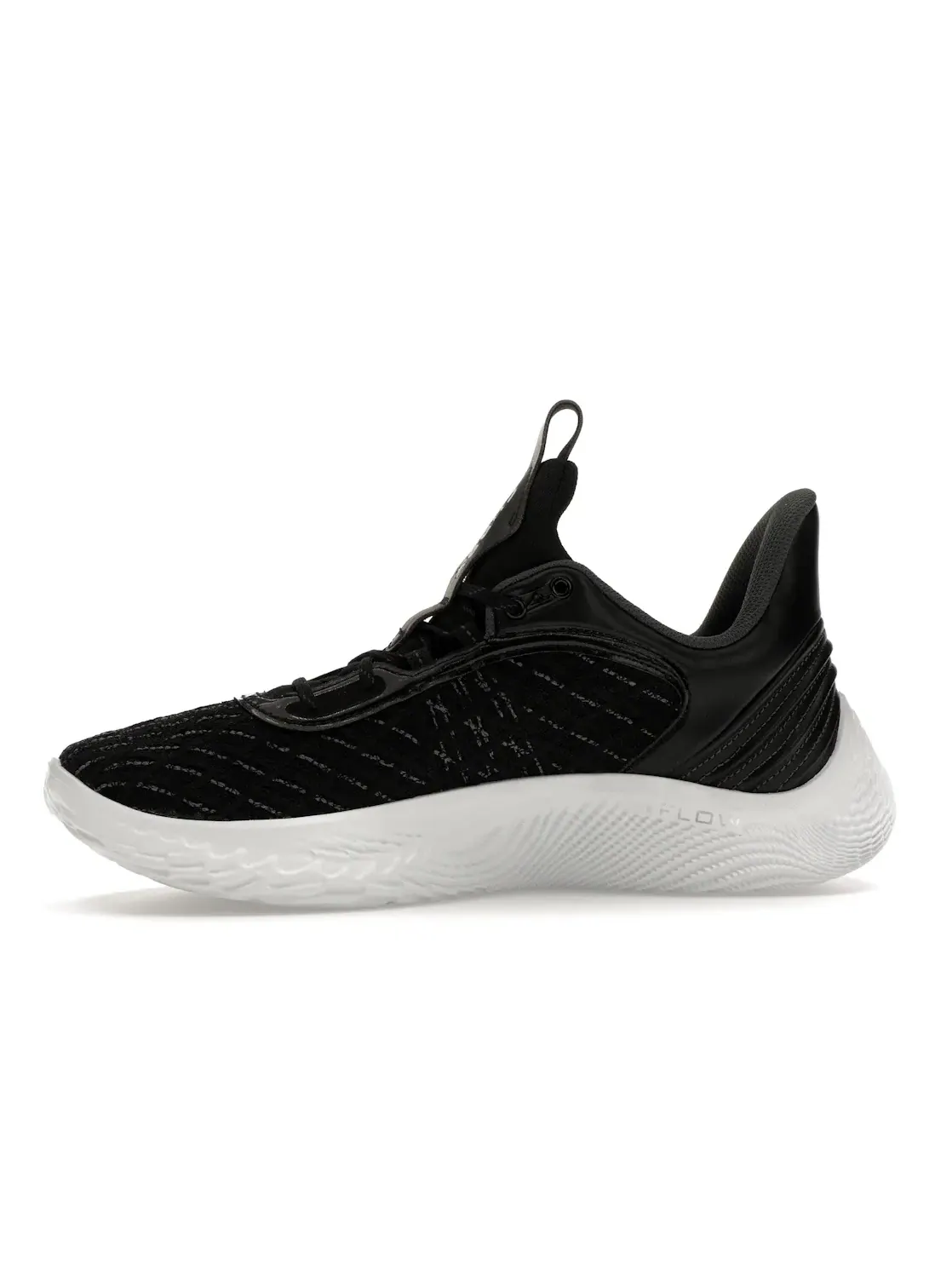 Мужские баскетбольные кроссовки Under Armour Curry Flow 9 — изображение 3 из 4, черный/белый