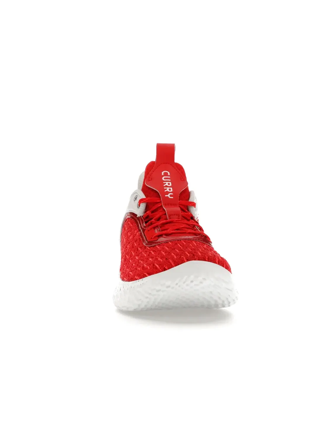 Мужские кроссовки для баскетбола Under Armour Curry Flow 9 — изображение 2 из 4, белый/красный