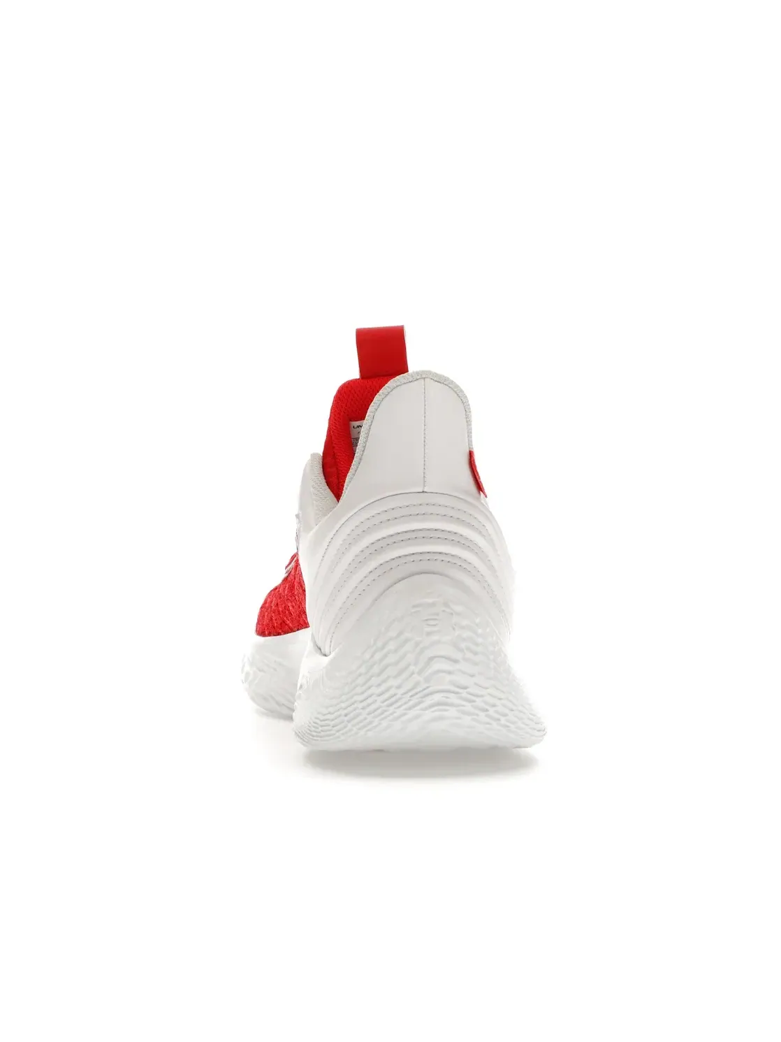 Мужские кроссовки для баскетбола Under Armour Curry Flow 9 — изображение 4 из 4, белый/красный