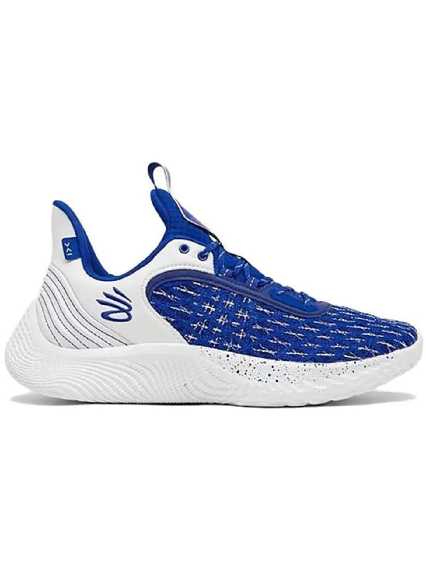 Мужские кроссовки с верхом из сетки Under Armour Curry Flow 9 — изображение 1 из 1, белый