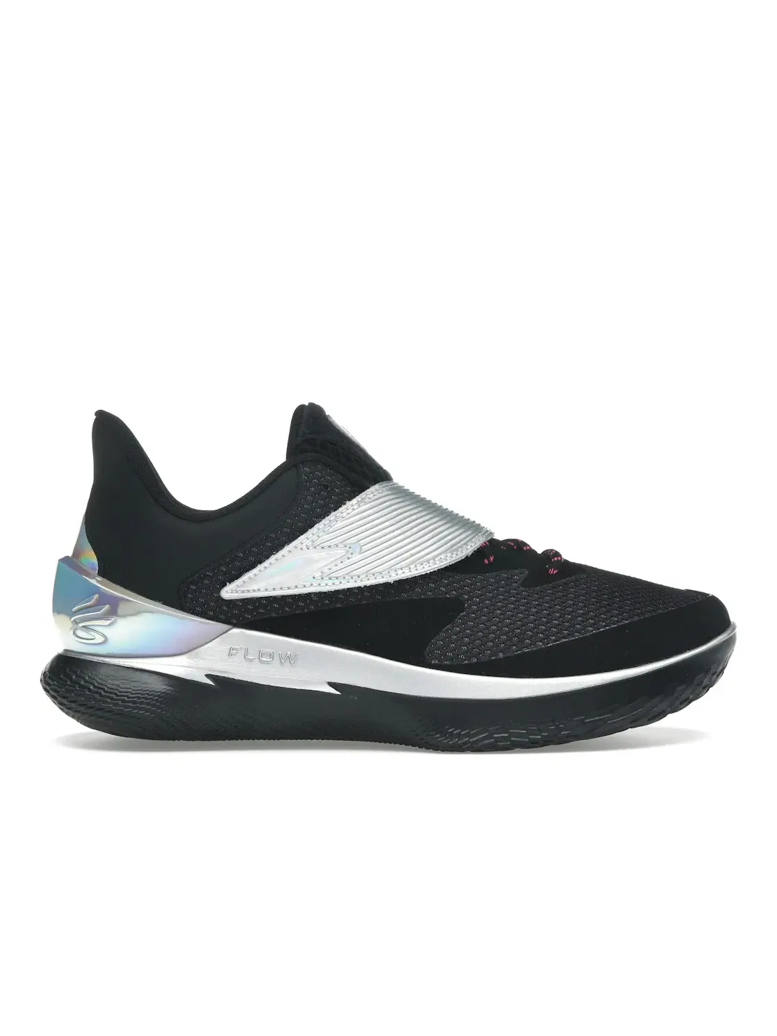 Мужские кроссовки баскетбольные Under Armour Curry Fox 1 Gamer — изображение 1 из 4, черный/серебристый