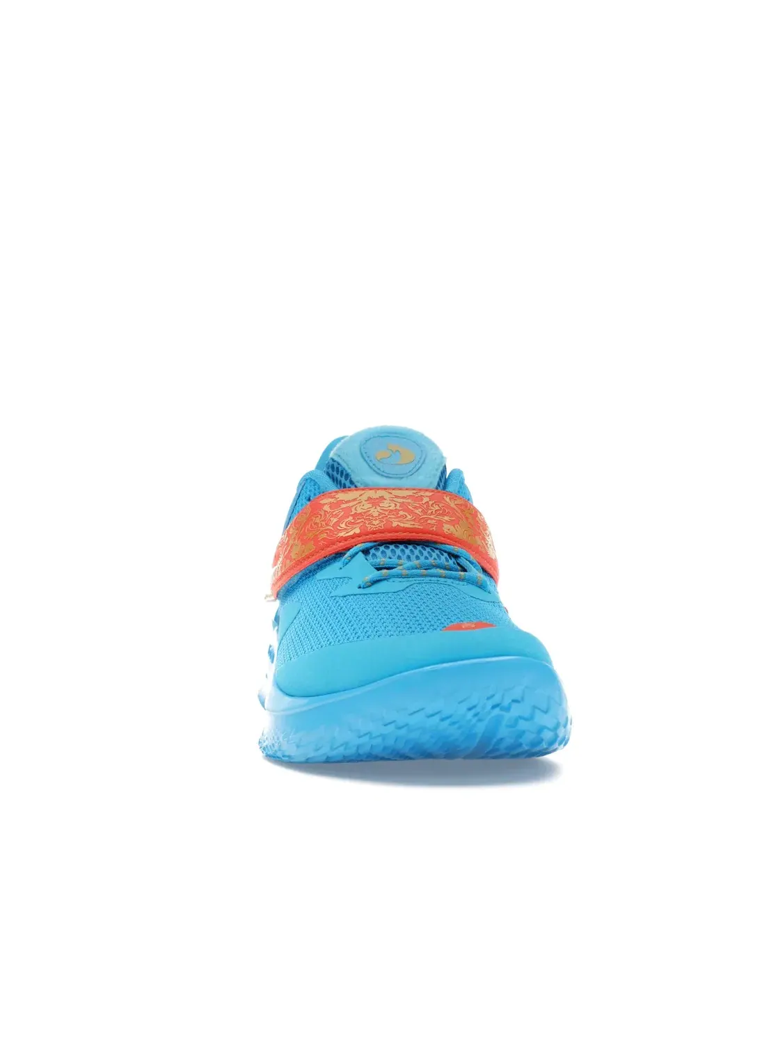 Мужские кроссовки с принтом Under Armour Curry Fox 1 — изображение 2 из 4, синий/оранжевый