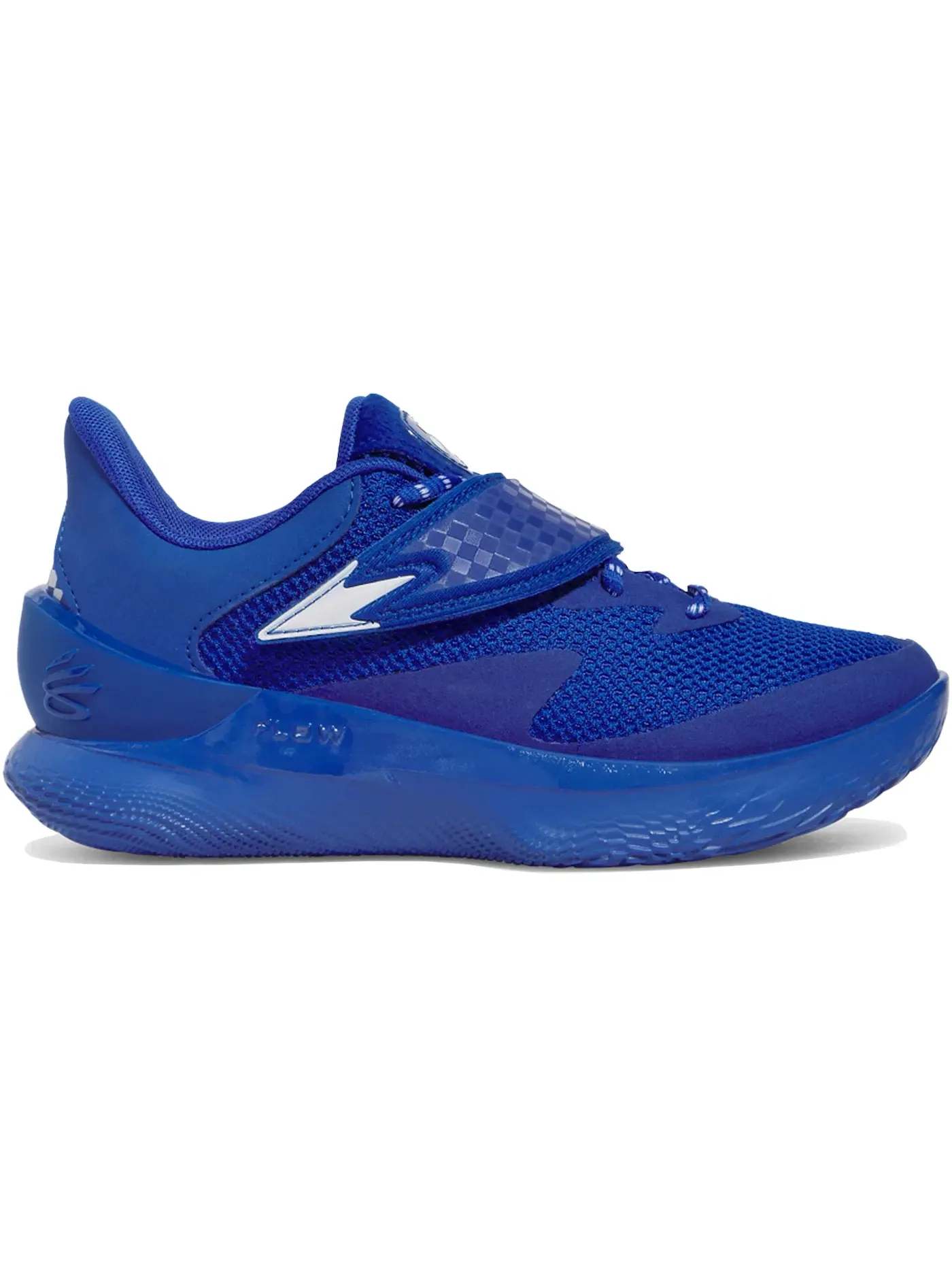 Детские кроссовки для мальчиков с шнуровкой Under Armour Curry Fox 1 — изображение 1 из 1, синий/белый