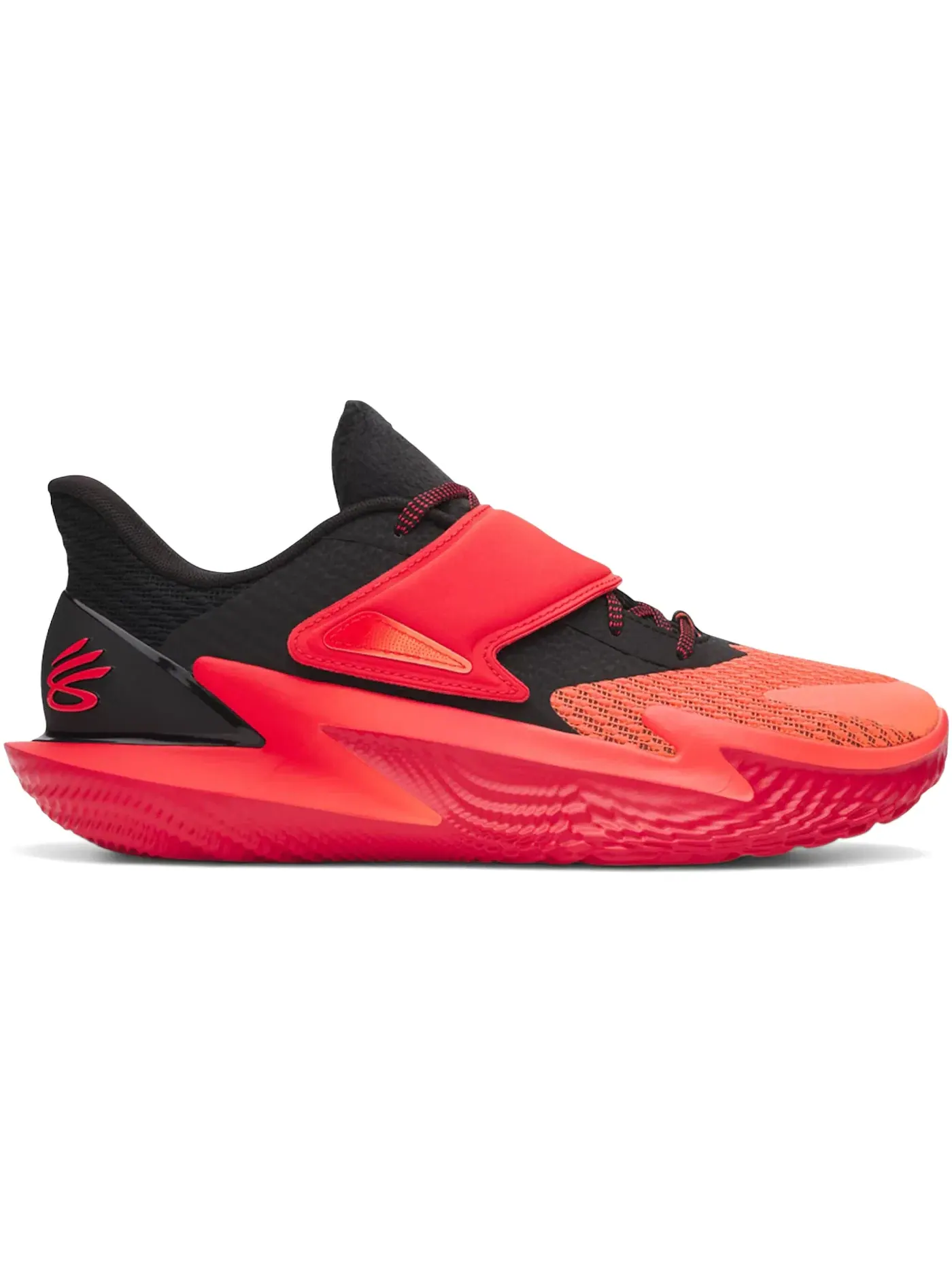 Мужские кроссовки для бега Curry Fox 2 Under Armour — изображение 1 из 1, черный/оранжевый