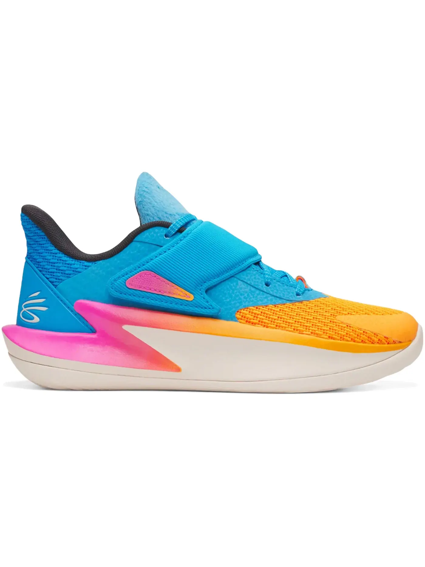 Детские кроссовки для мальчиков с длинным шнурком Under Armour Curry Fox 2 — изображение 1 из 1, золотистый