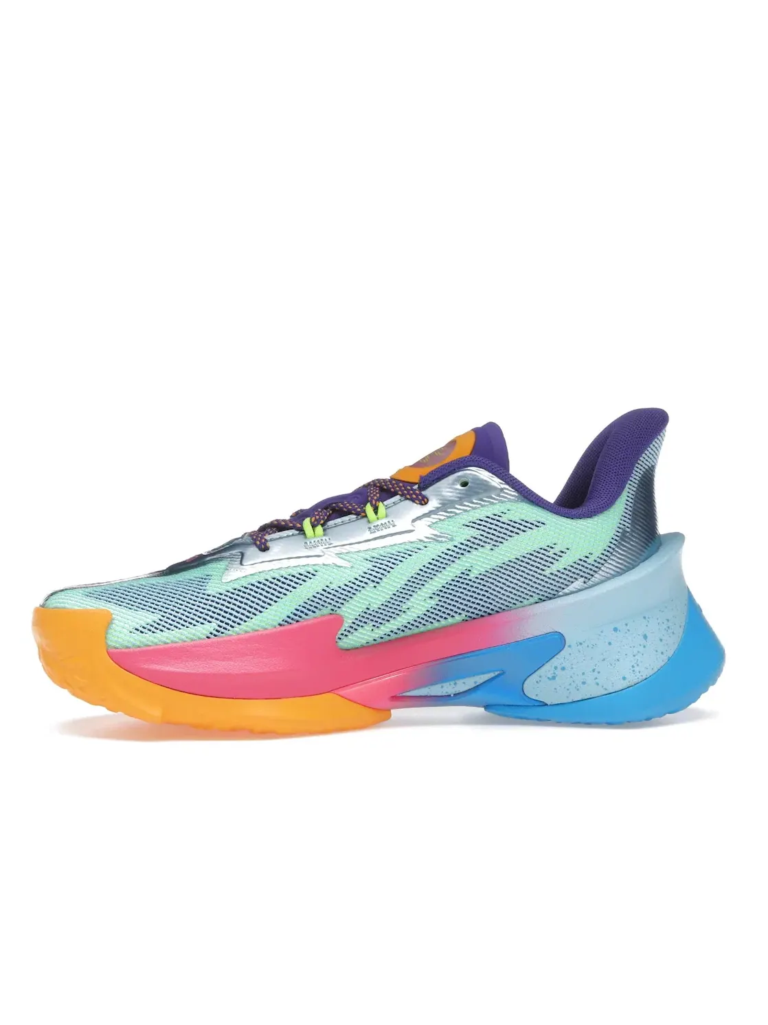 Мужские кроссовки с принтом Under Armour Curry Series 7 — изображение 3 из 4, мульти-/мульти