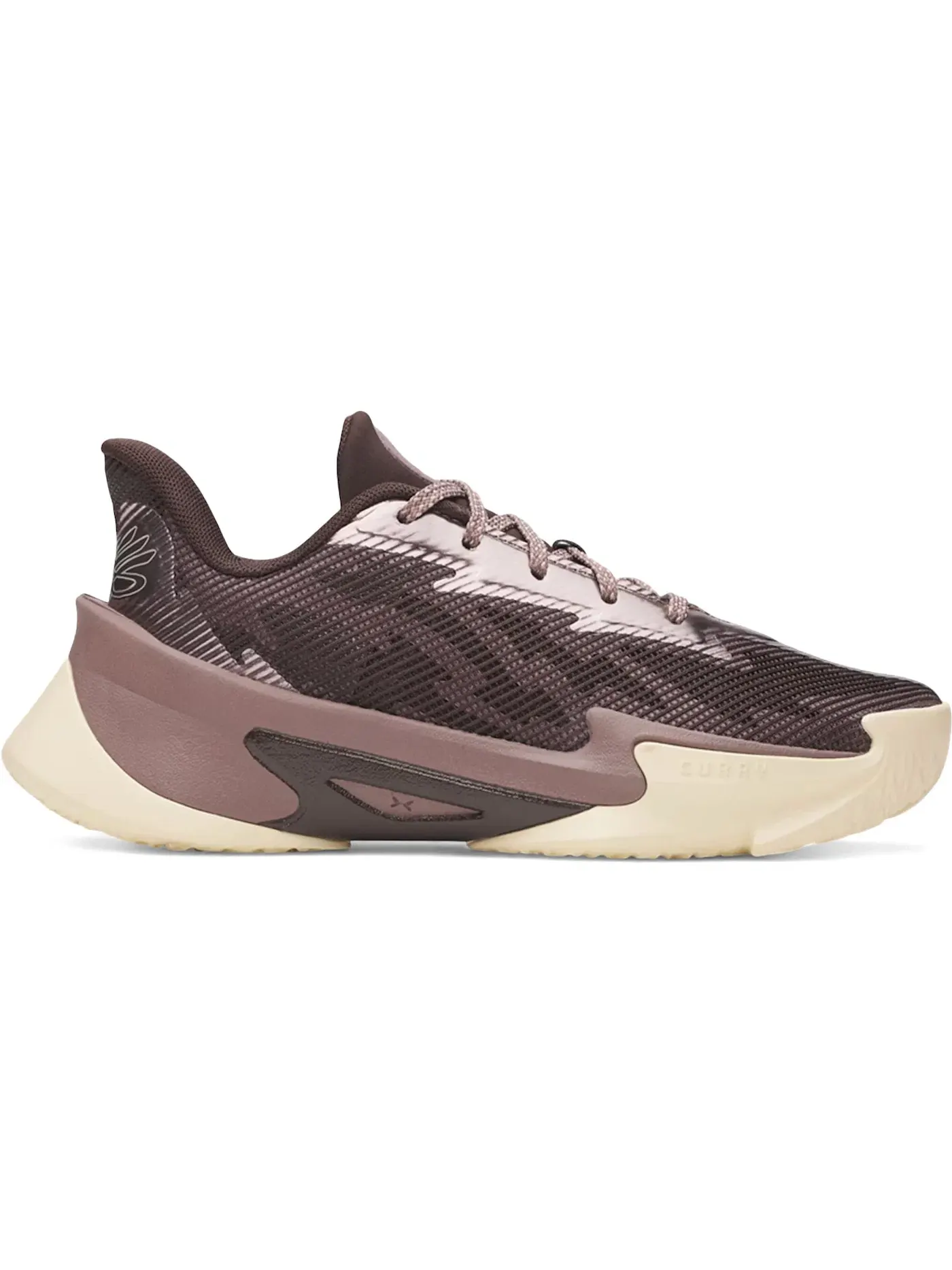 Детские кроссовки для баскетбола Curry Series 7 Under Armour — изображение 1 из 1, коричневый/кремовый