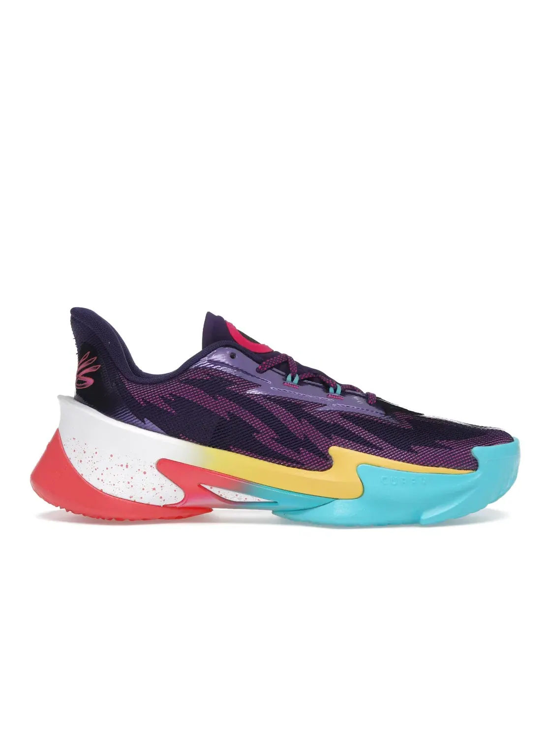 Мужские кроссовки для баскетбола Under Armour Curry Series 7 — изображение 1 из 4, мульти