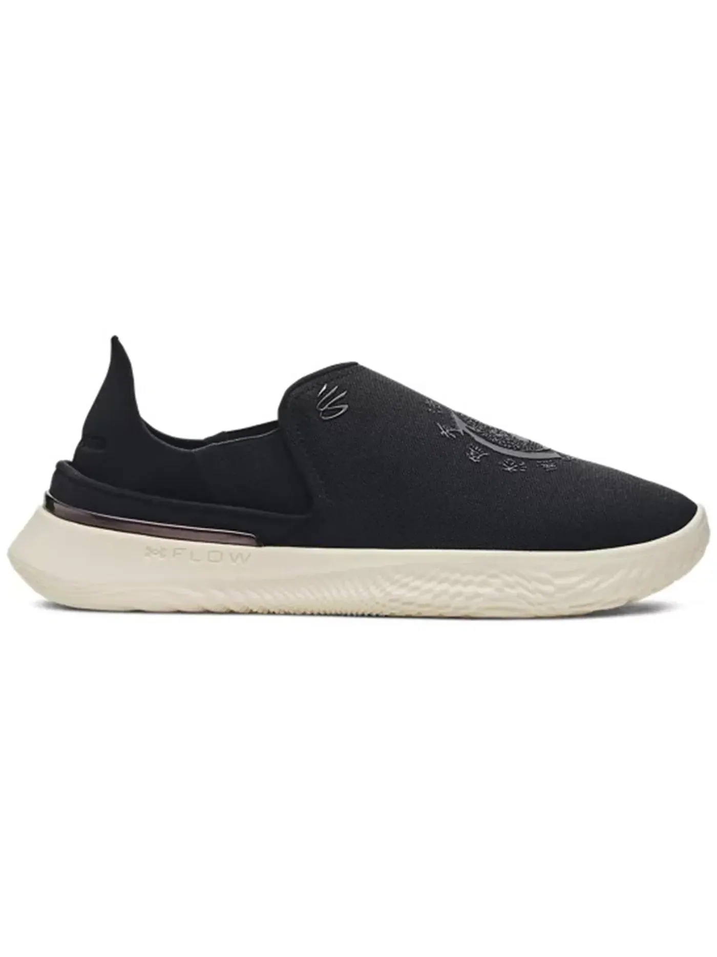 Мужские кроссовки Lifestyle Under Armour Curry Slipspeed — изображение 1 из 1, черный/белый