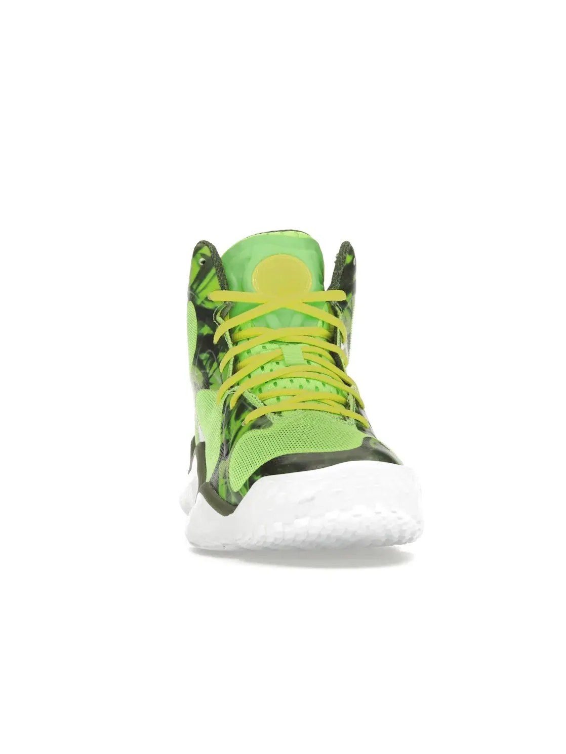 Мужские кроссовки для бега Under Armour Curry Spawn FloTro — изображение 2 из 4, зеленый//светлый