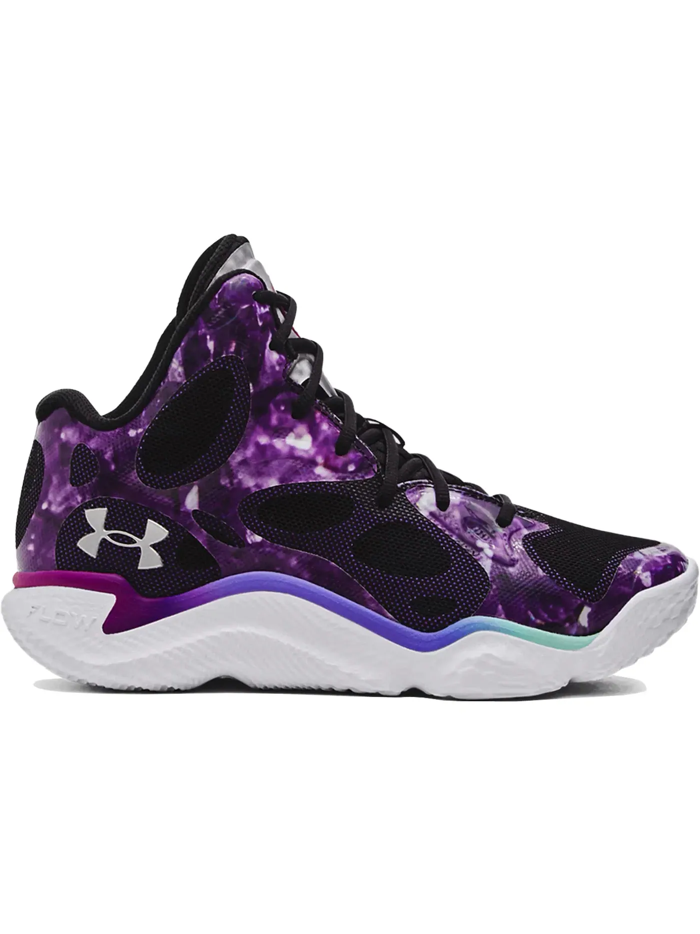 Мужские кроссовки для бега Curry Spawn FloTro Under Armour — изображение 1 из 1, металлик черный
