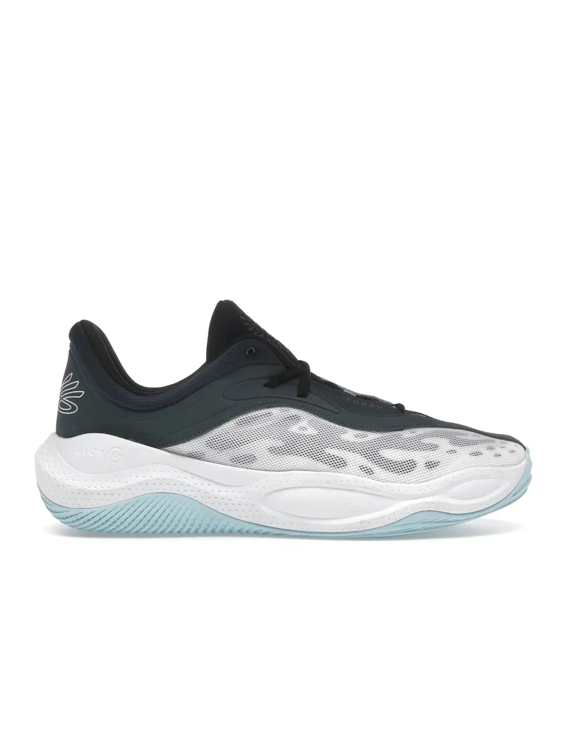 Мужские кроссовки для бега Under Armour Curry Splash 25 — изображение 1 из 4, черный/серый/белый