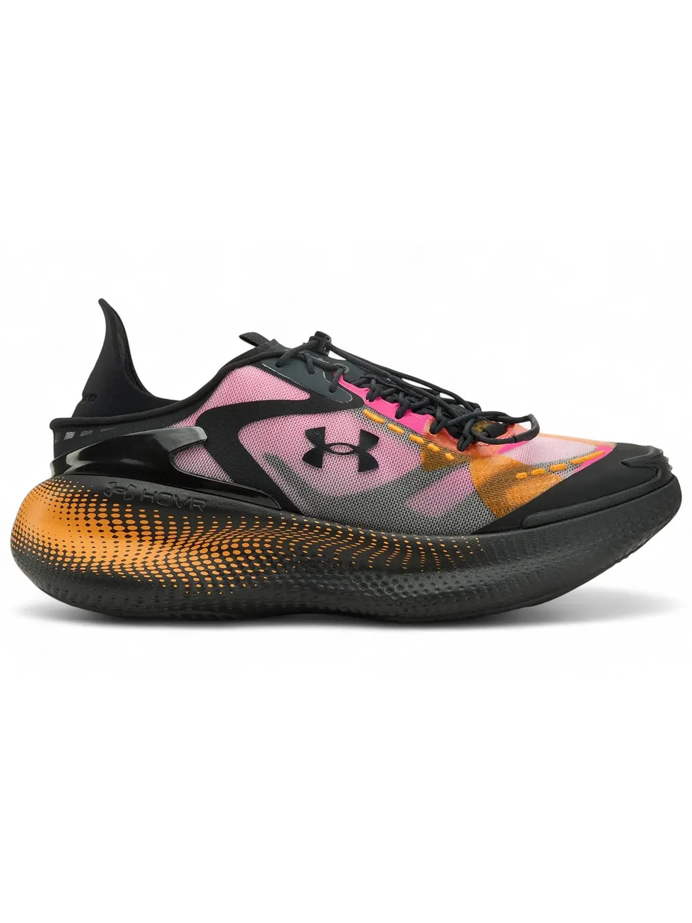 Мужские кроссовки спортивные Under Armour Echo — изображение 1 из 1, черный/розовый/черный