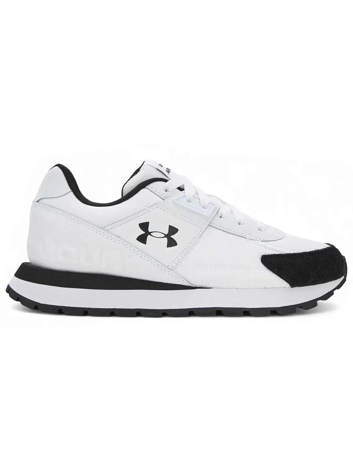 Мужские кроссовки Lifestyle Essential Runner Under Armour — изображение 1 из 1, белый/черный/черный