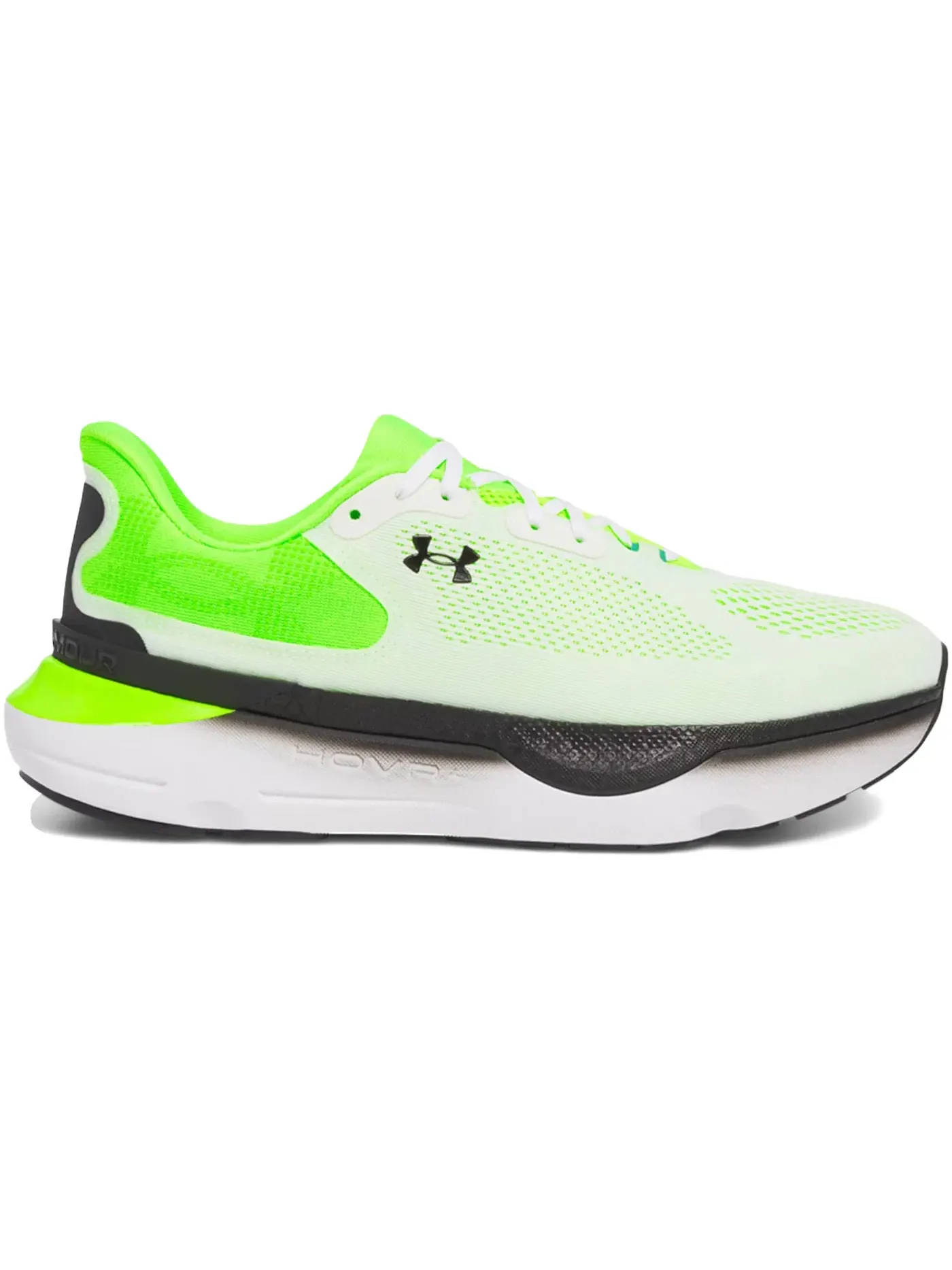Мужские кроссовки для бега HOVR Infinite Pro 2 Under Armour — изображение 1 из 1, белый зеленый черный