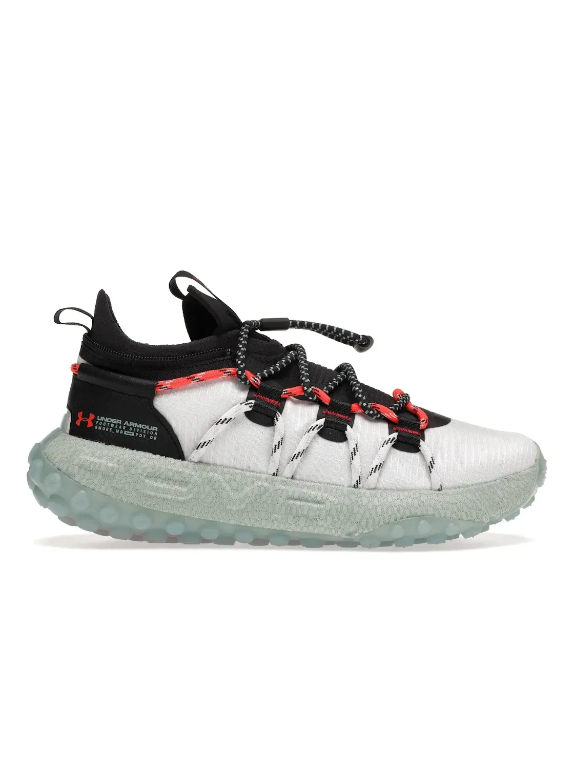 Мужские кроссовки с массивной подошвой Under Armour HOVR Summit Fat Tire — изображение 1 из 4, белый синий