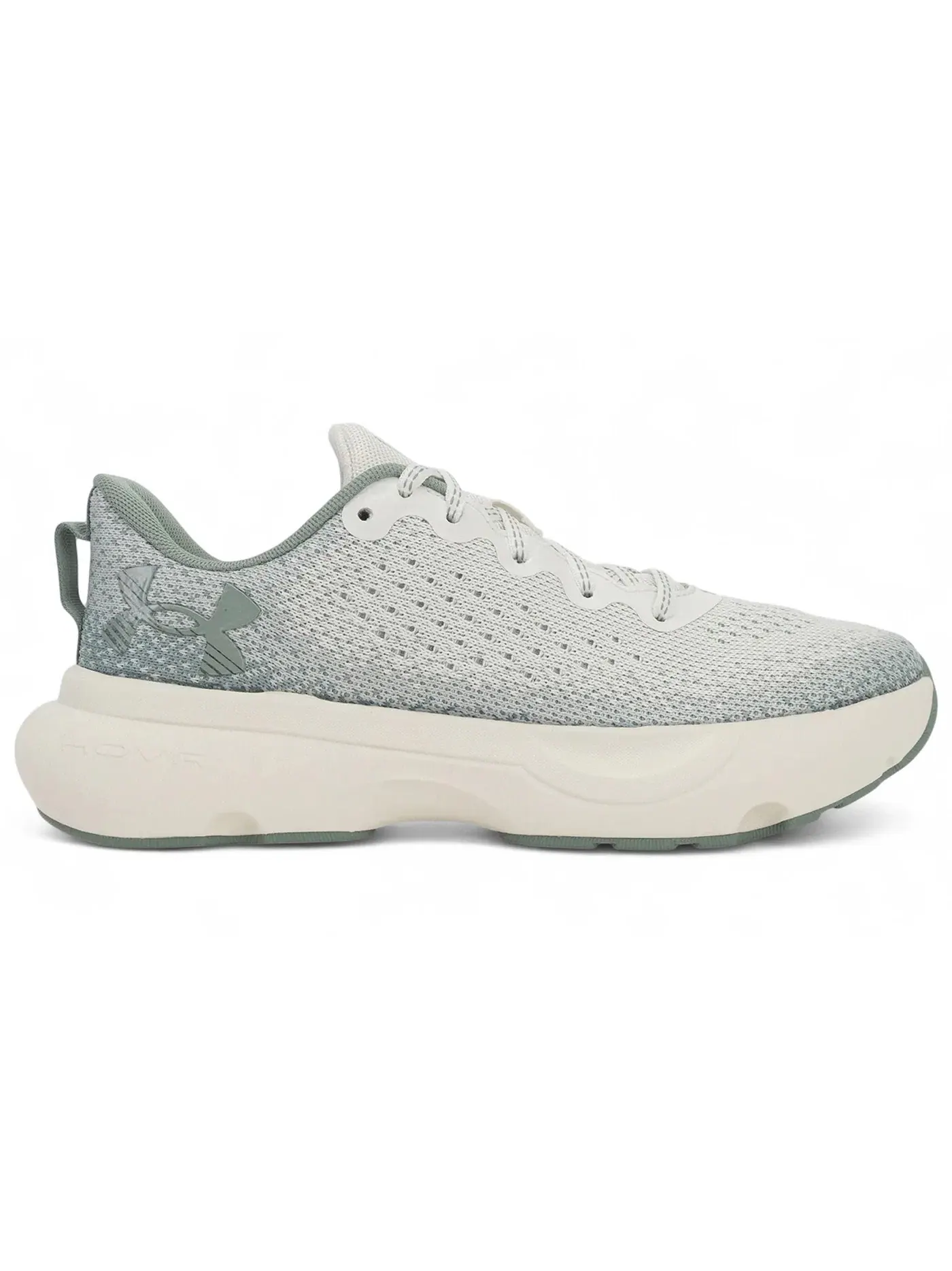 Женские кроссовки для бега Under Armour Infinite — изображение 1 из 1, белый зеленый металлик