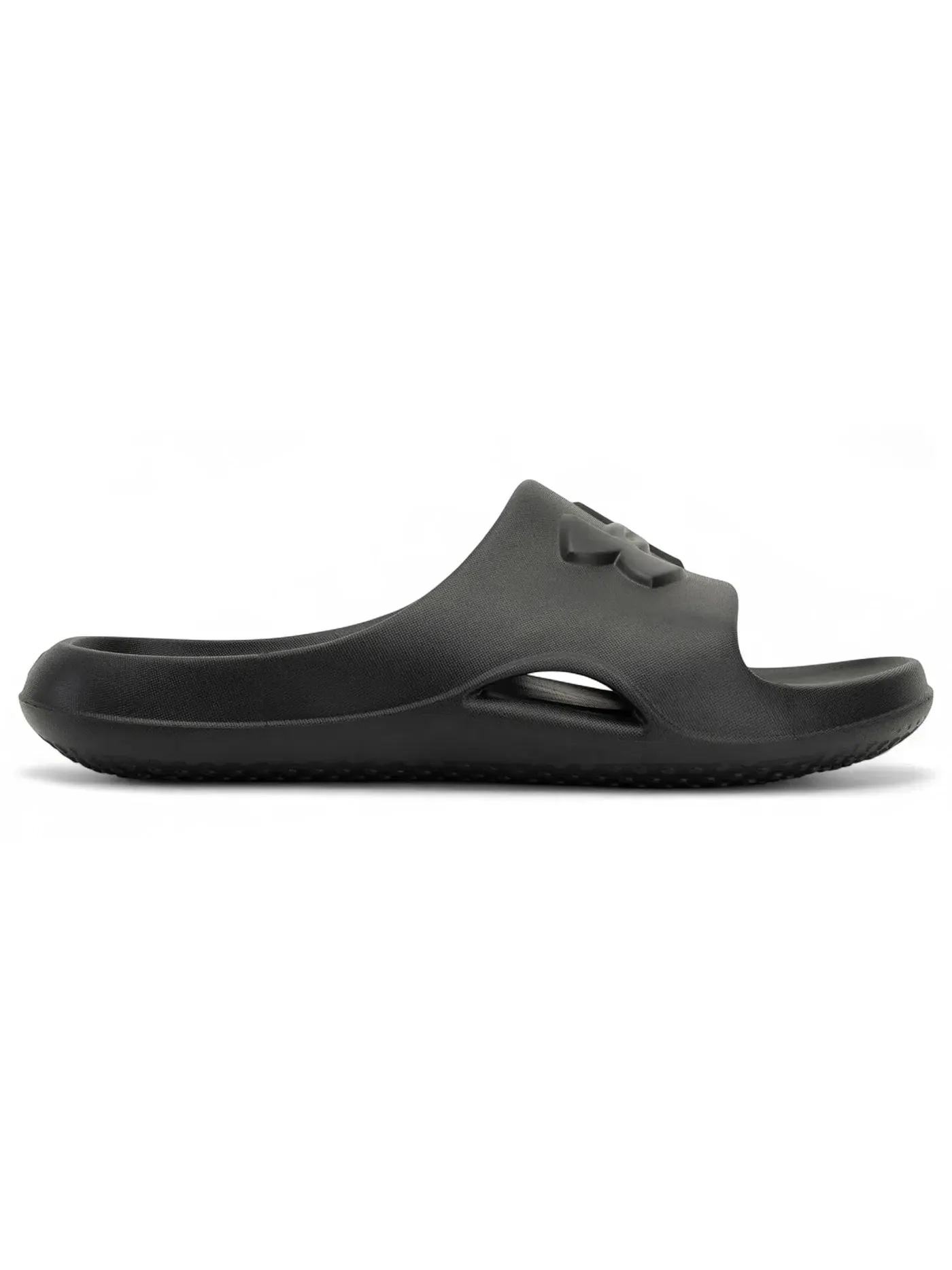 Женские шлепанцы с закрытым носком Locker V Slide Under Armour — изображение 1 из 1, черный/черный/черный