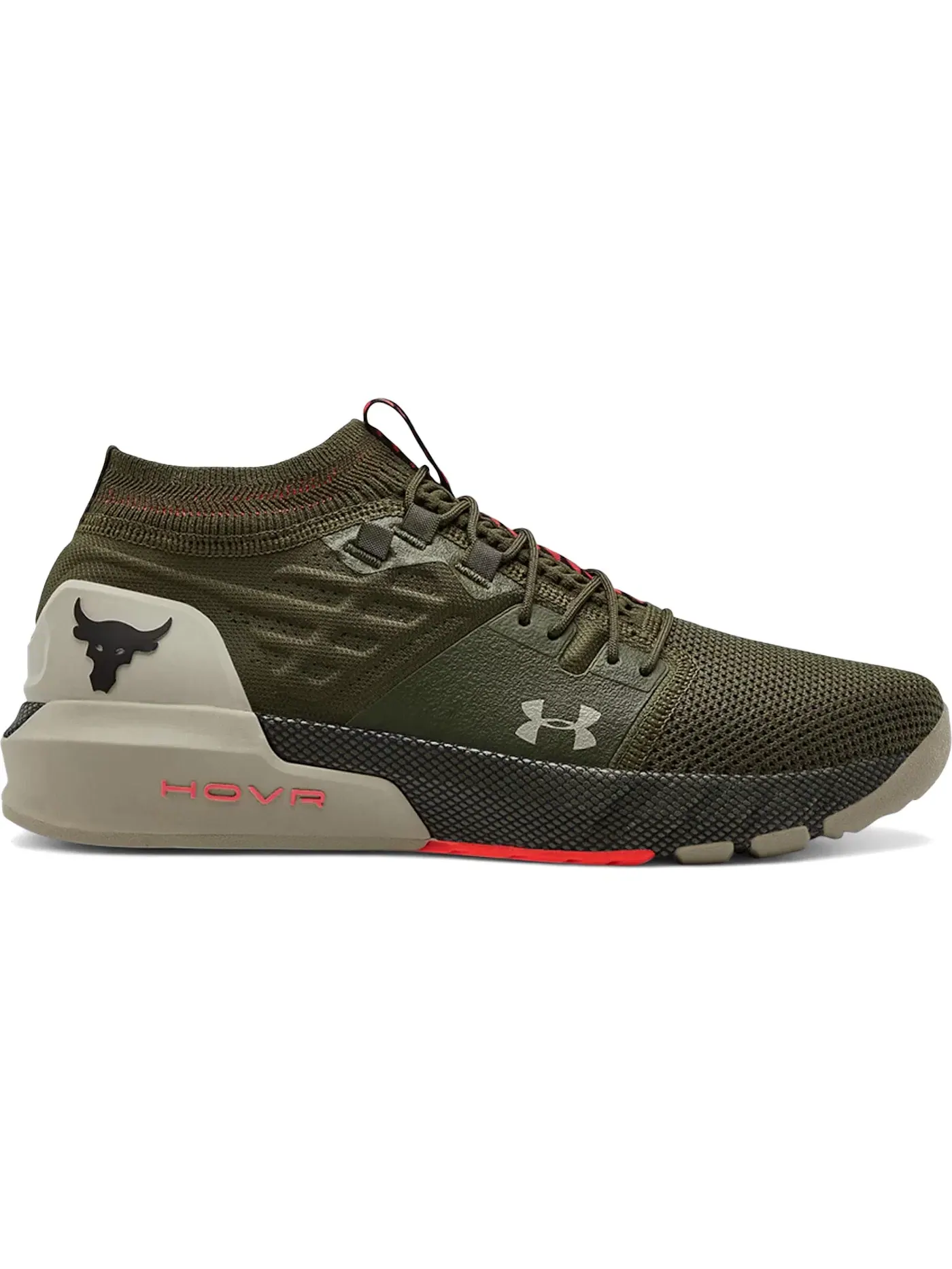 Мужские кроссовки Performance Project Rock 2 Under Armour — изображение 1 из 1, зеленый