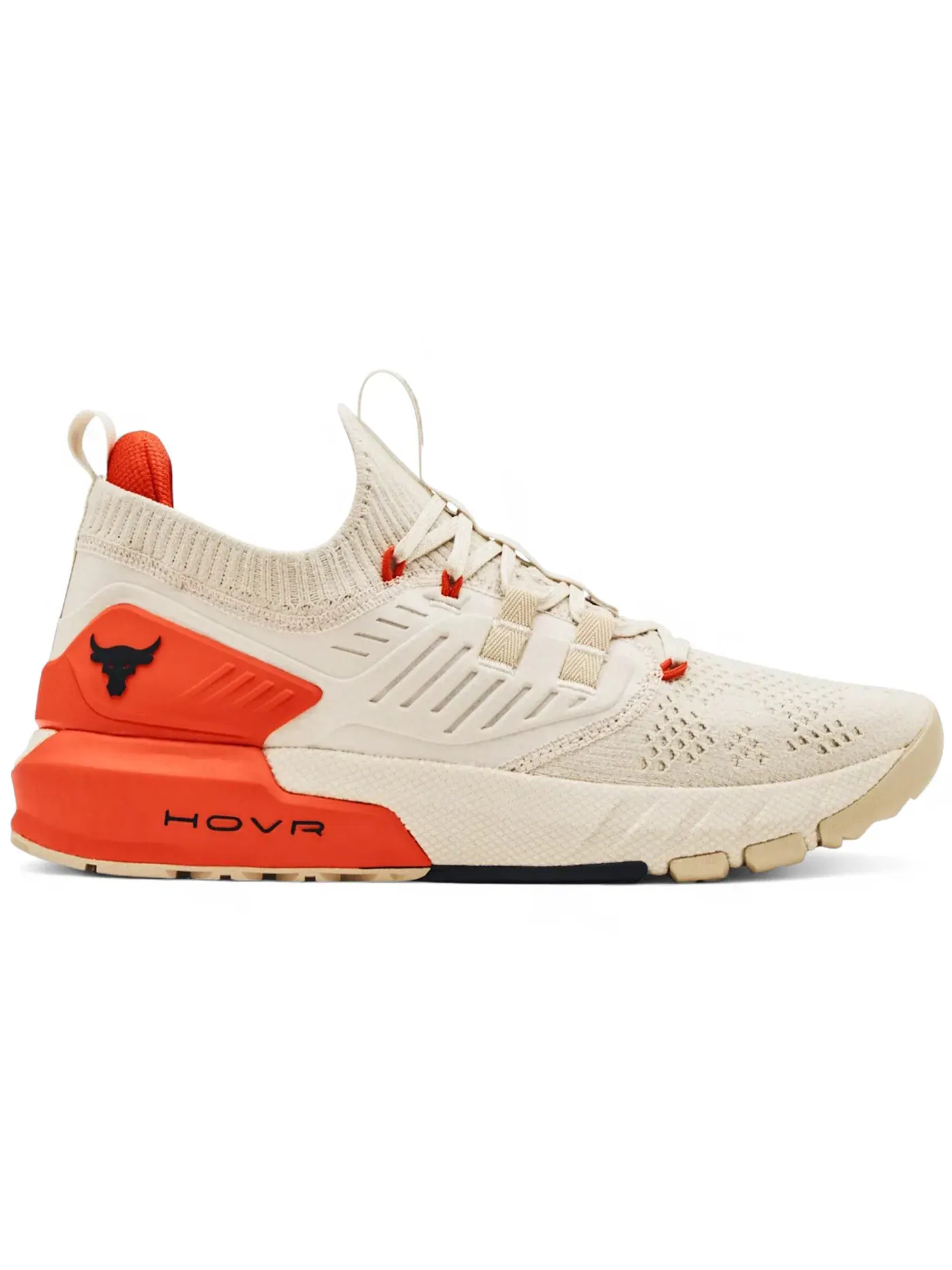 Мужские кроссовки для тренировок Under Armour Project Rock 3 — изображение 1 из 1, белый оранжевый