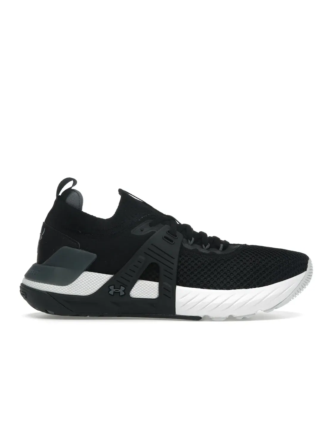Мужские кроссовки для тренировок Project Rock 4 Under Armour — изображение 1 из 4, черный/белый
